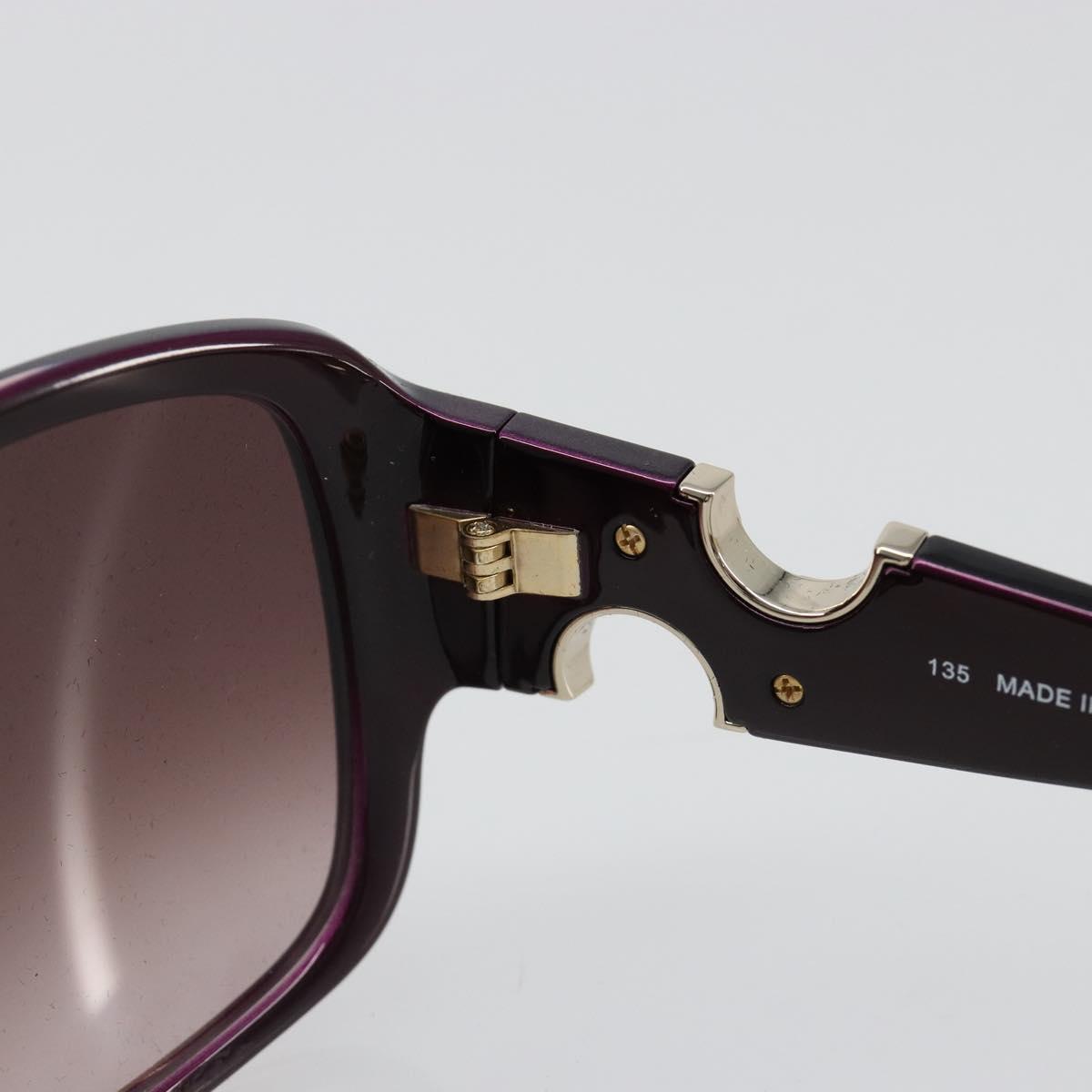 Salvatore Ferragamo Gancini Sunglasses plastic Purple Auth 180951M