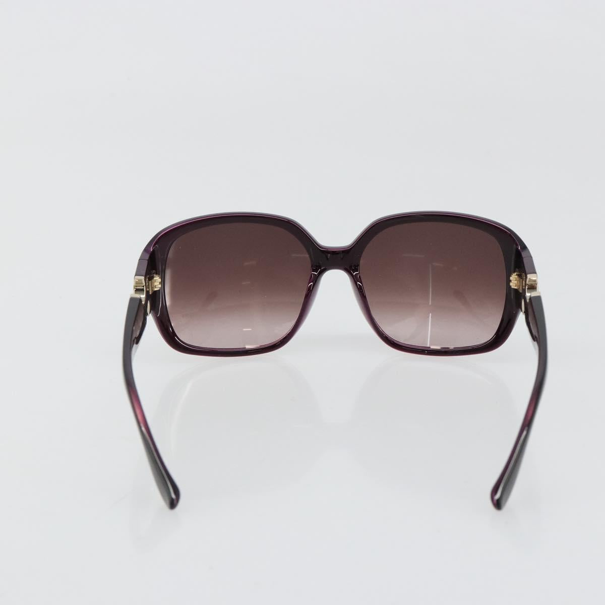 Salvatore Ferragamo Gancini Sunglasses plastic Purple Auth 180951M