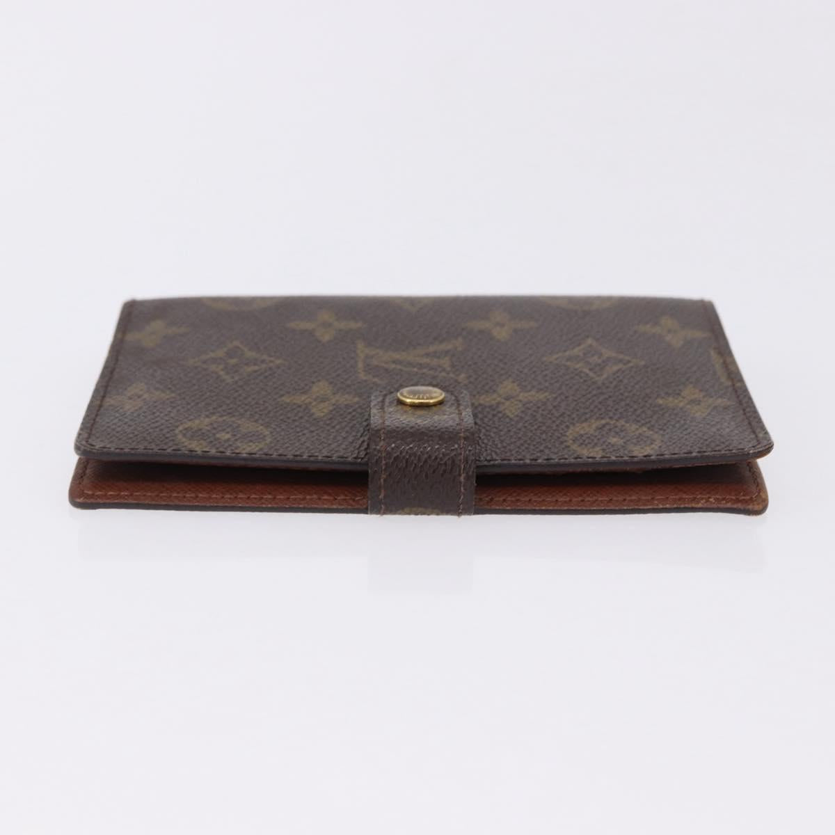 LOUIS VUITTON Monogram Agenda PM Day Planner Cover R20005 LV Auth 180955A