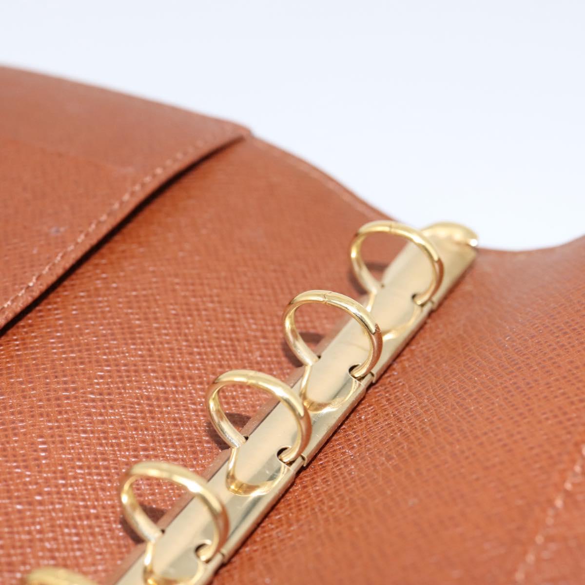 LOUIS VUITTON Monogram Agenda PM Day Planner Cover R20005 LV Auth 180956A