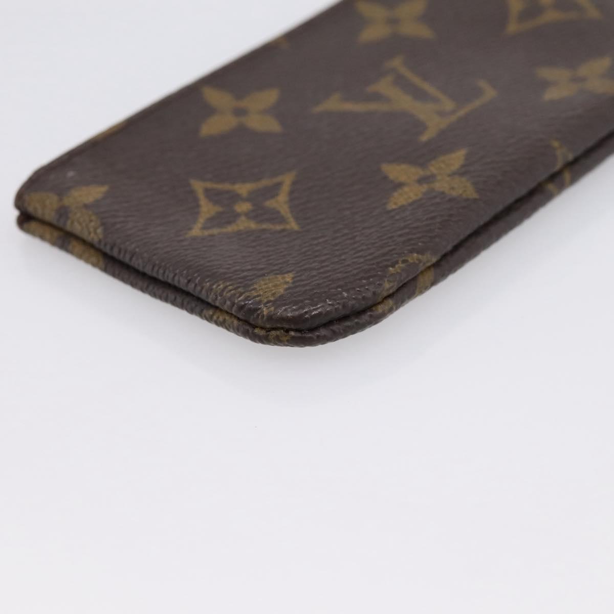 LOUIS VUITTON Monogram Pochette Cles Coin Purse M60033 LV Auth 180961