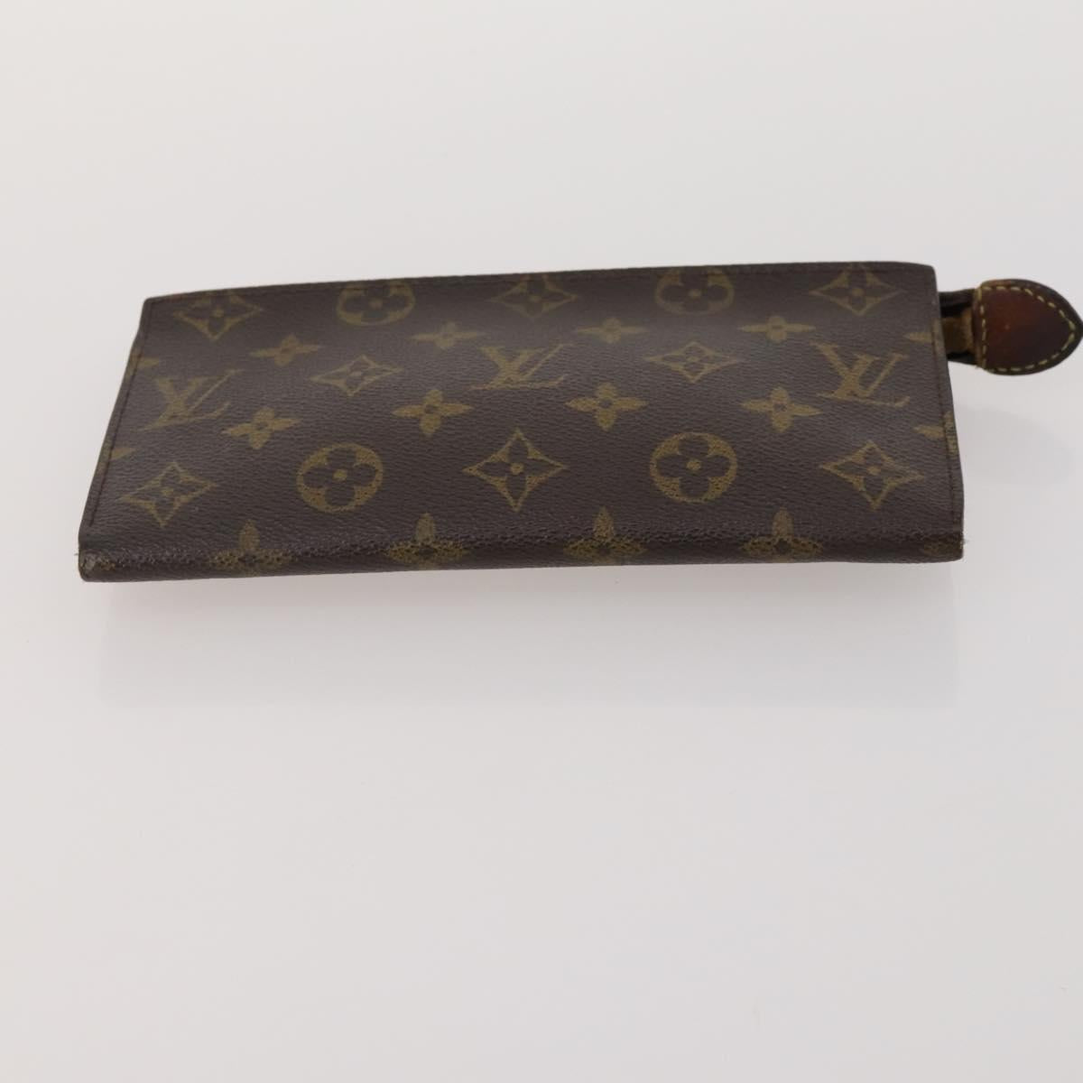 LOUIS VUITTON Monogram Pouch 5 Set LV Auth 180971