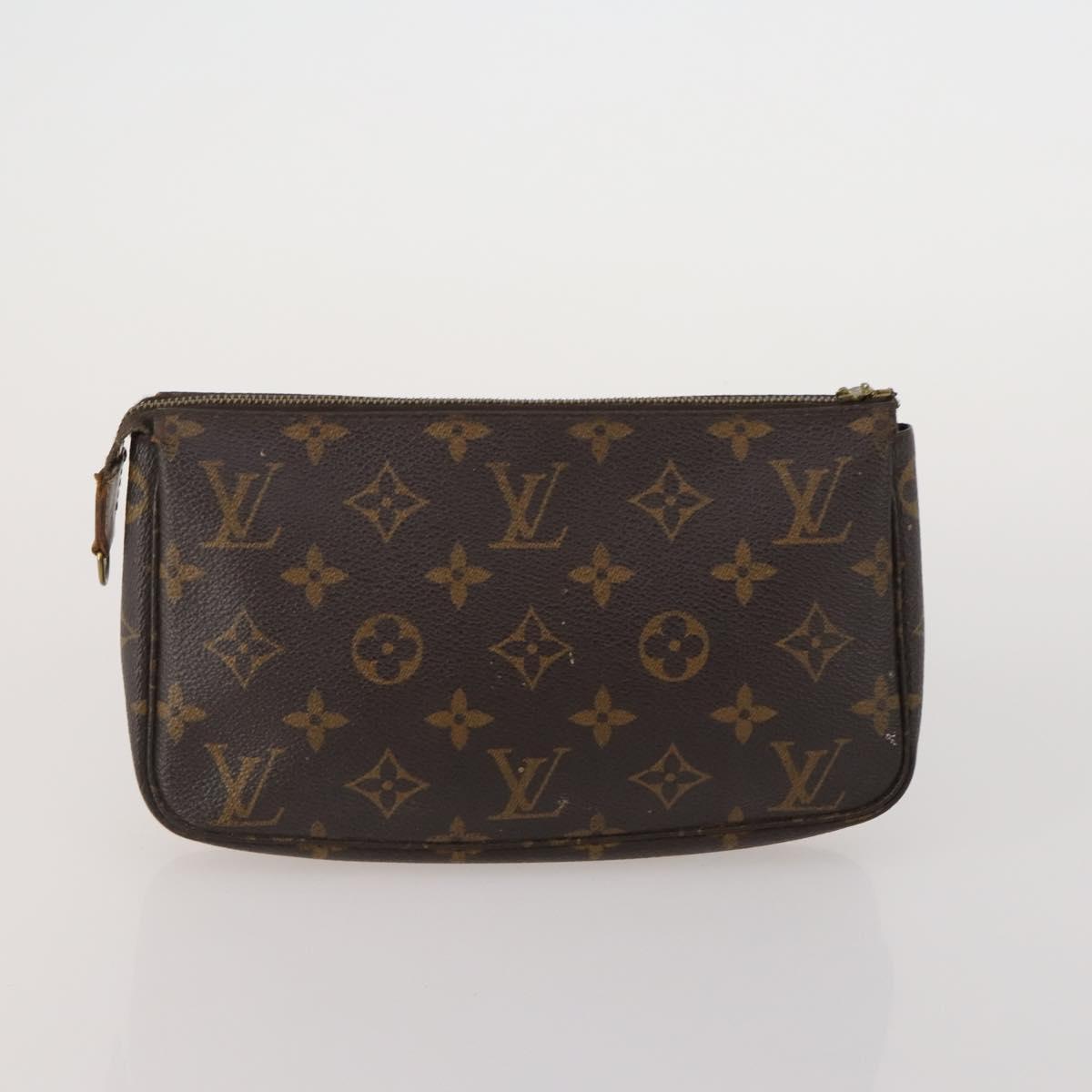 LOUIS VUITTON Monogram Pouch 5 Set LV Auth 180971