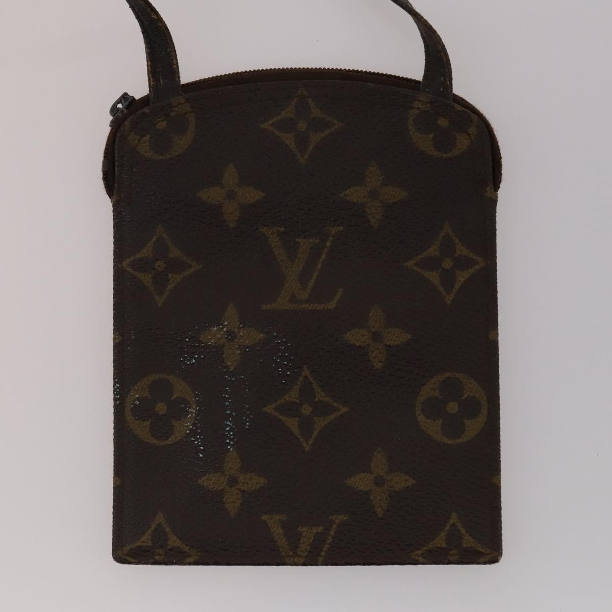 LOUIS VUITTON Monogram Pouch 5 Set LV Auth 180971