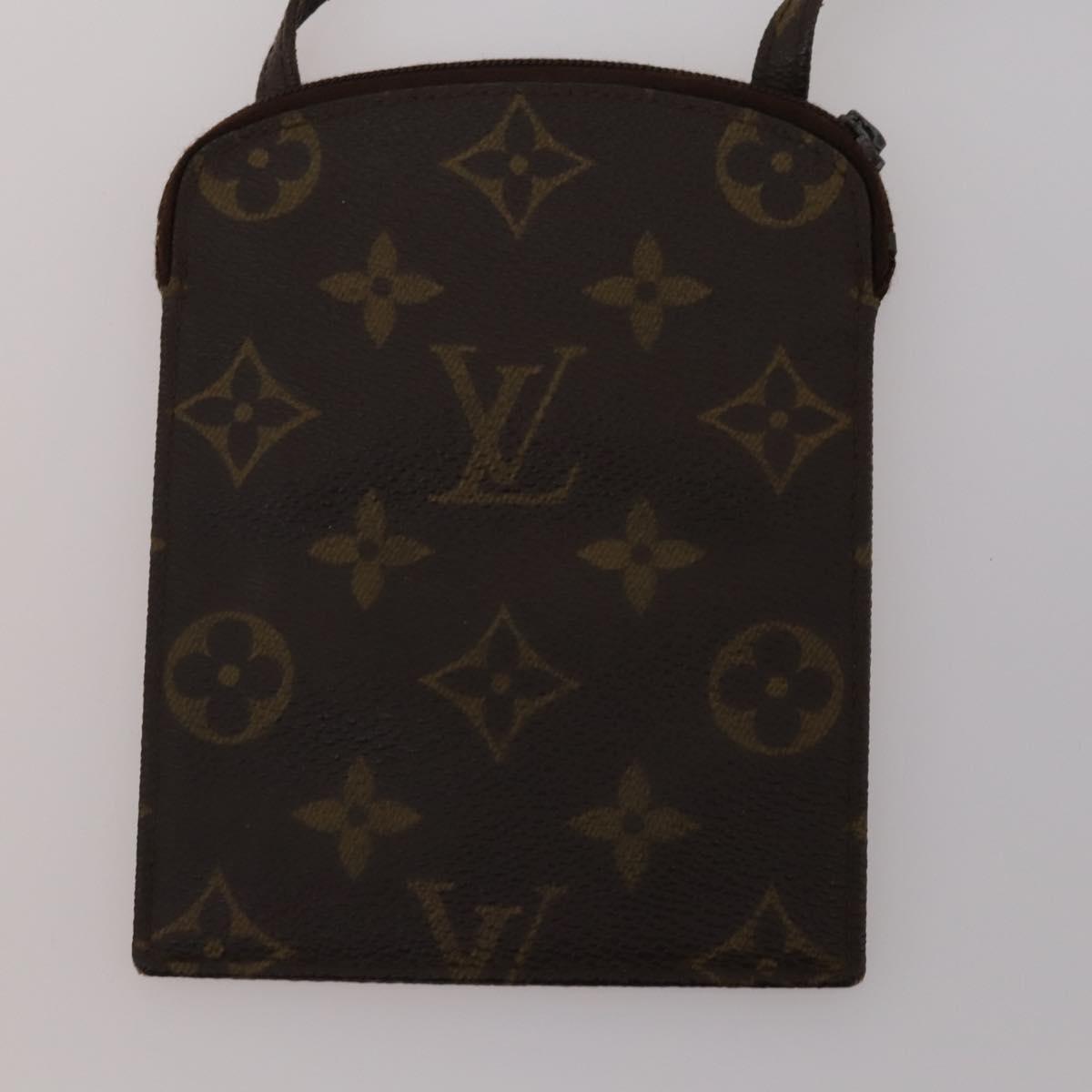 LOUIS VUITTON Monogram Pouch 5 Set LV Auth 180971