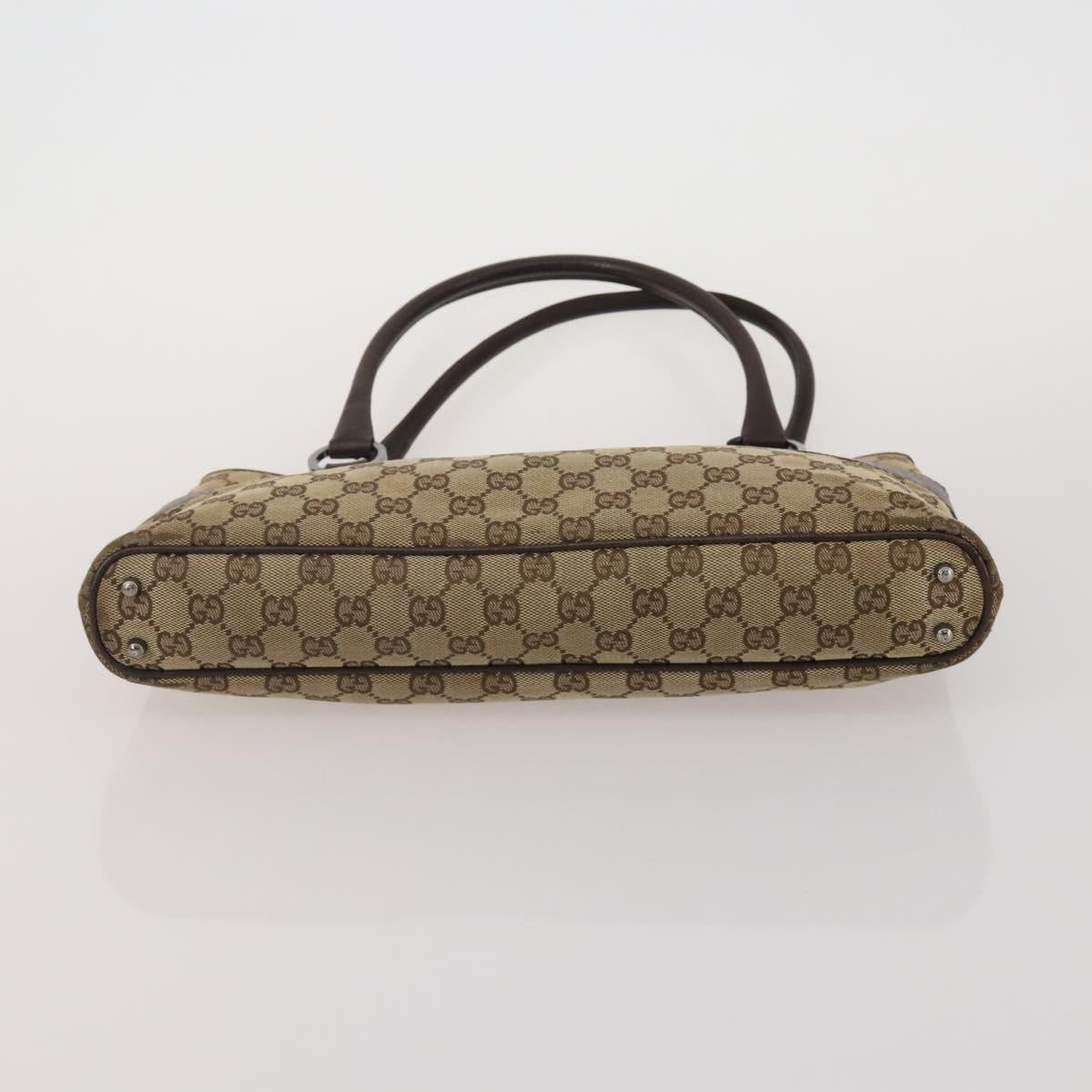 GUCCI GG Canvas Web Sherry Line Shoulder Bag 3 Set Beige Navy Auth 180976
