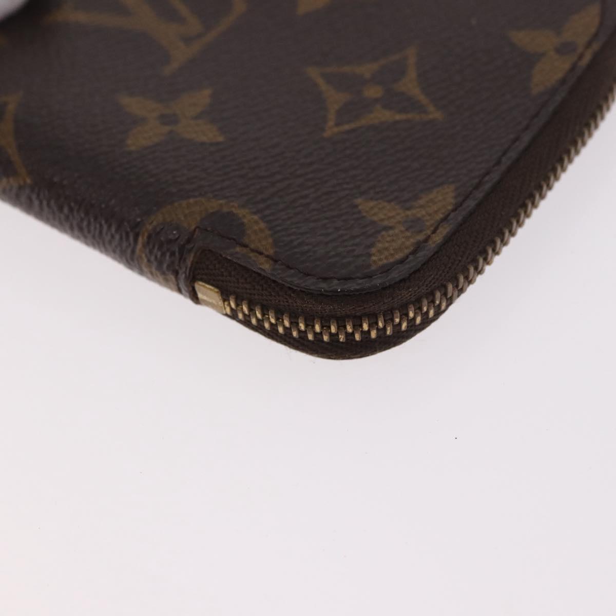 LOUIS VUITTON Monogram Pochette 6 Kure Key Case M62610 LV Auth 181109