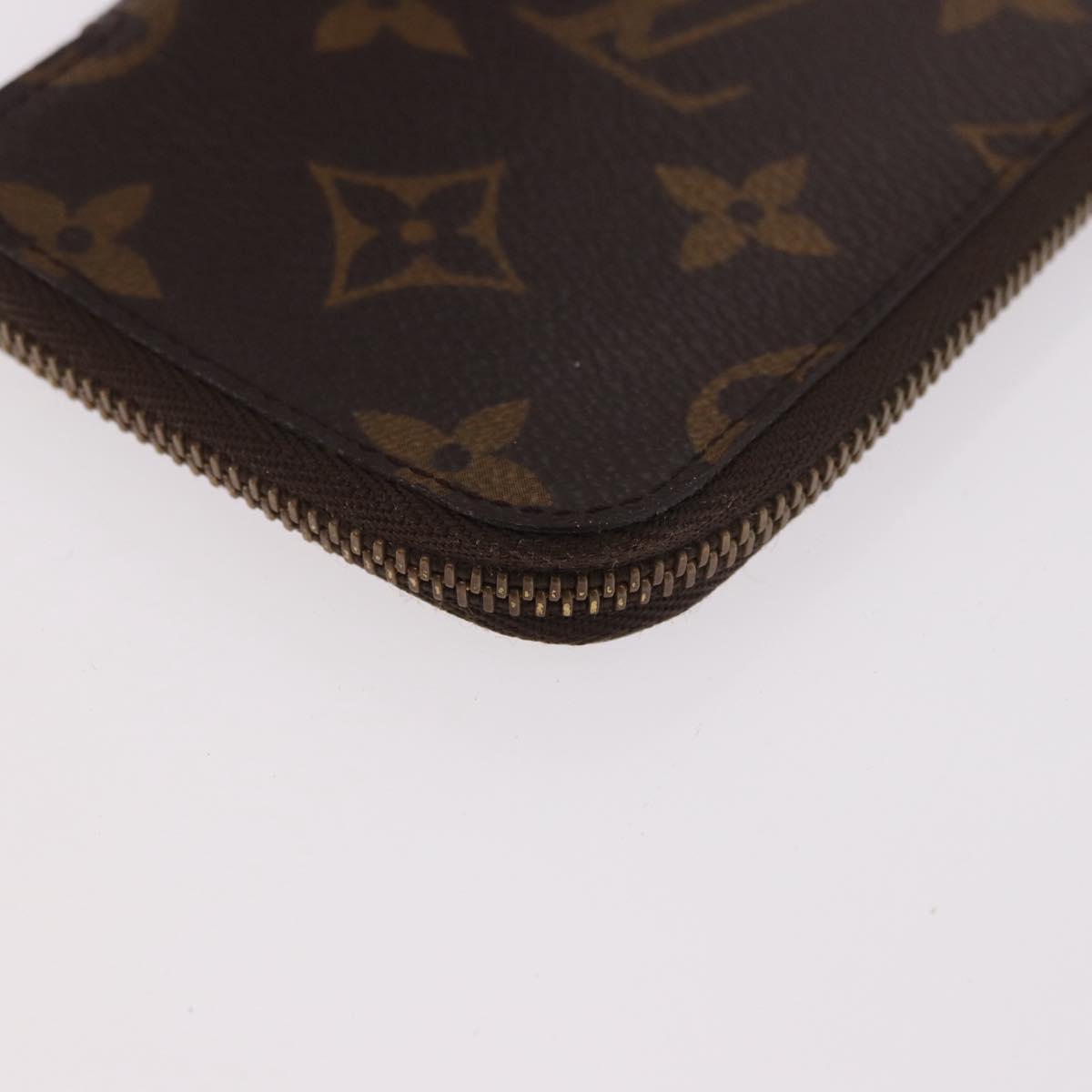 LOUIS VUITTON Monogram Pochette 6 Kure Key Case M62610 LV Auth 181109