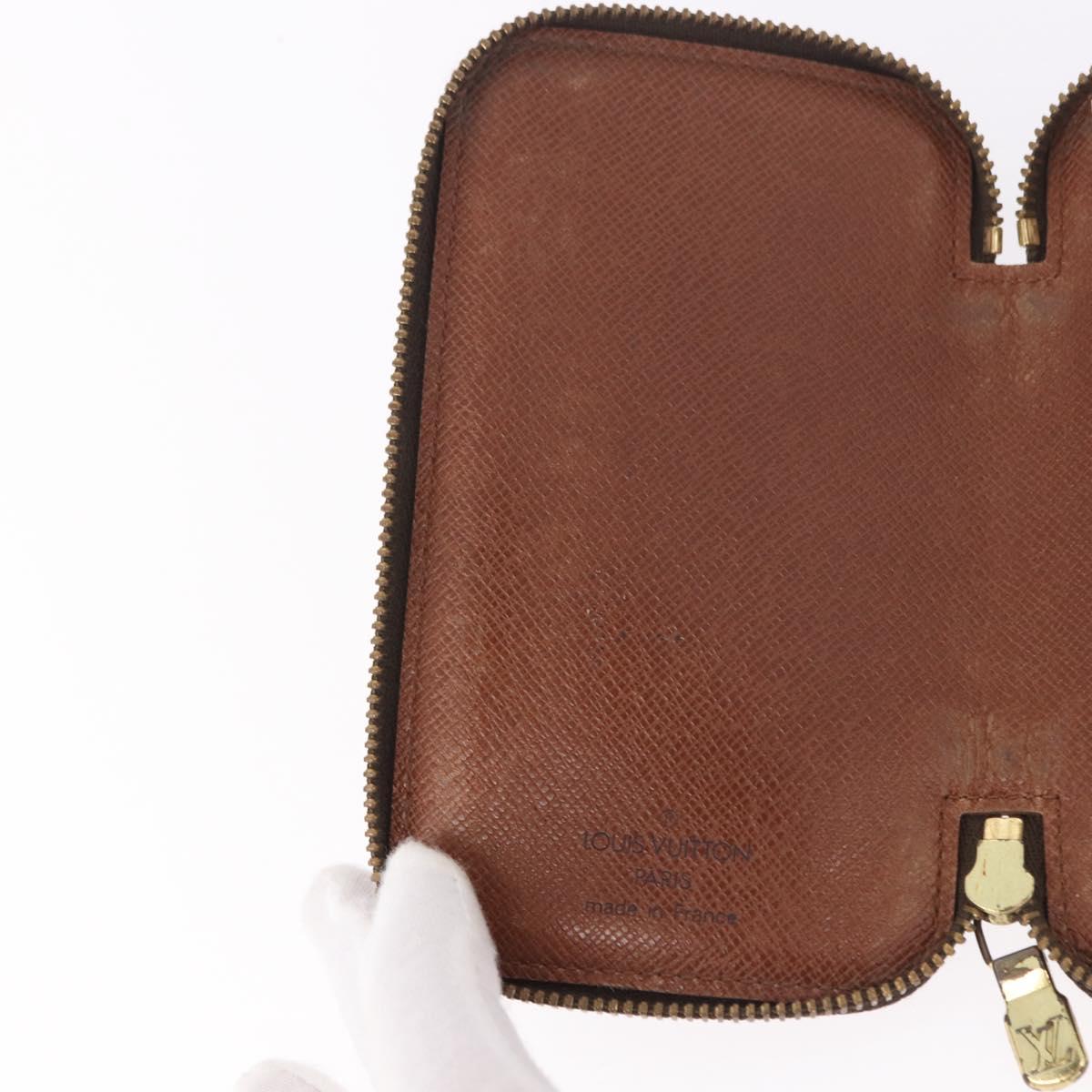 LOUIS VUITTON Monogram Pochette 6 Kure Key Case M62610 LV Auth 181109