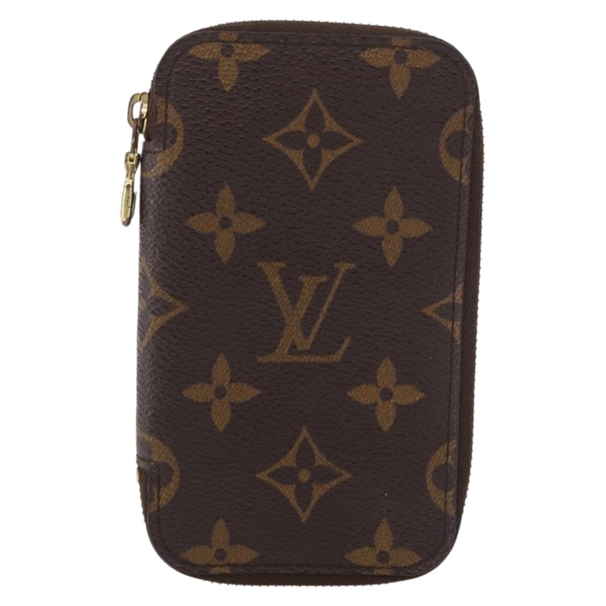 LOUIS VUITTON Monogram Pochette 6 Kure Key Case M62610 LV Auth 181109