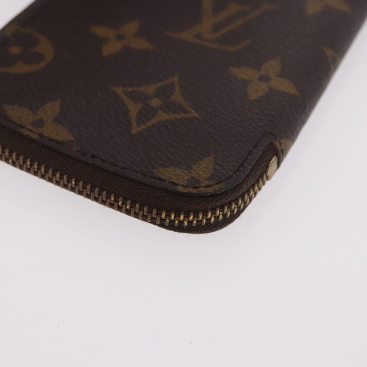 LOUIS VUITTON Monogram Pochette 6 Kure Key Case M62610 LV Auth 181109