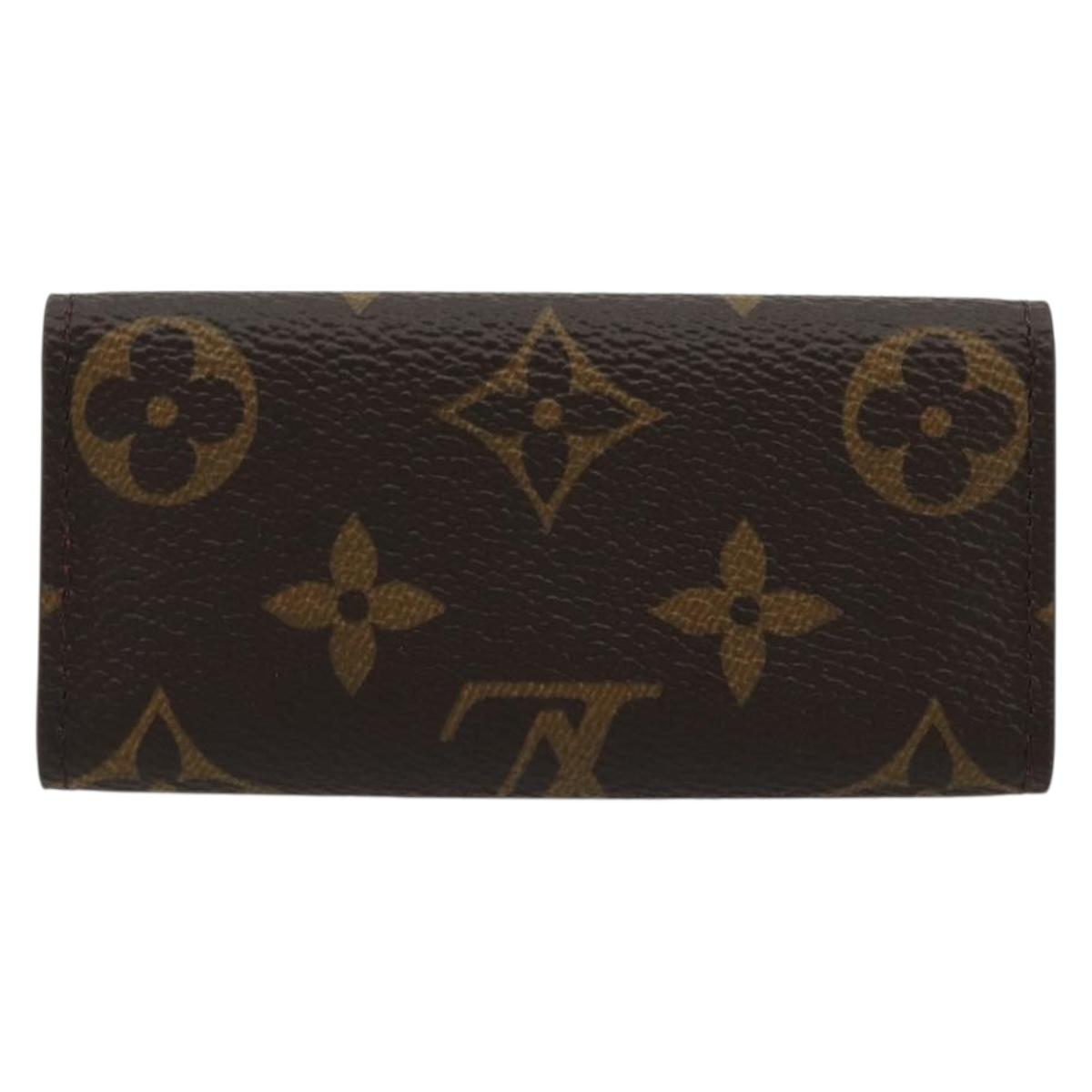 LOUIS VUITTON Monogram Multicles 4 Key Case Fuchsia M62631 Auth 181113V