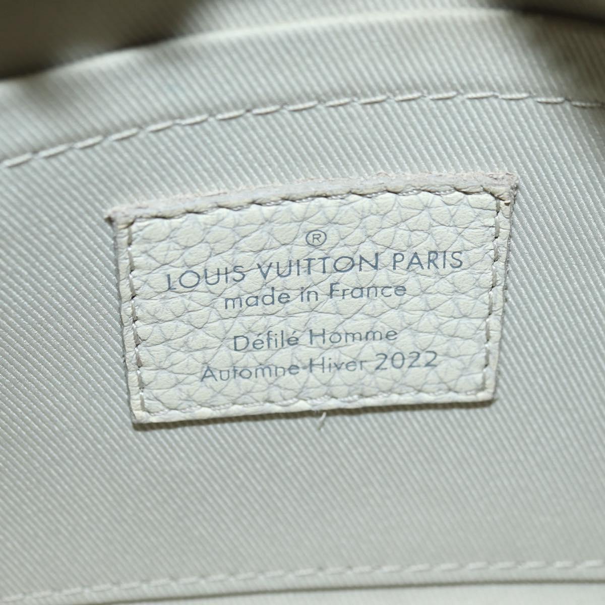 LOUIS VUITTON Monogram Taurillon Climbing Soft Trunk Bag M81606 Auth 181121SAM