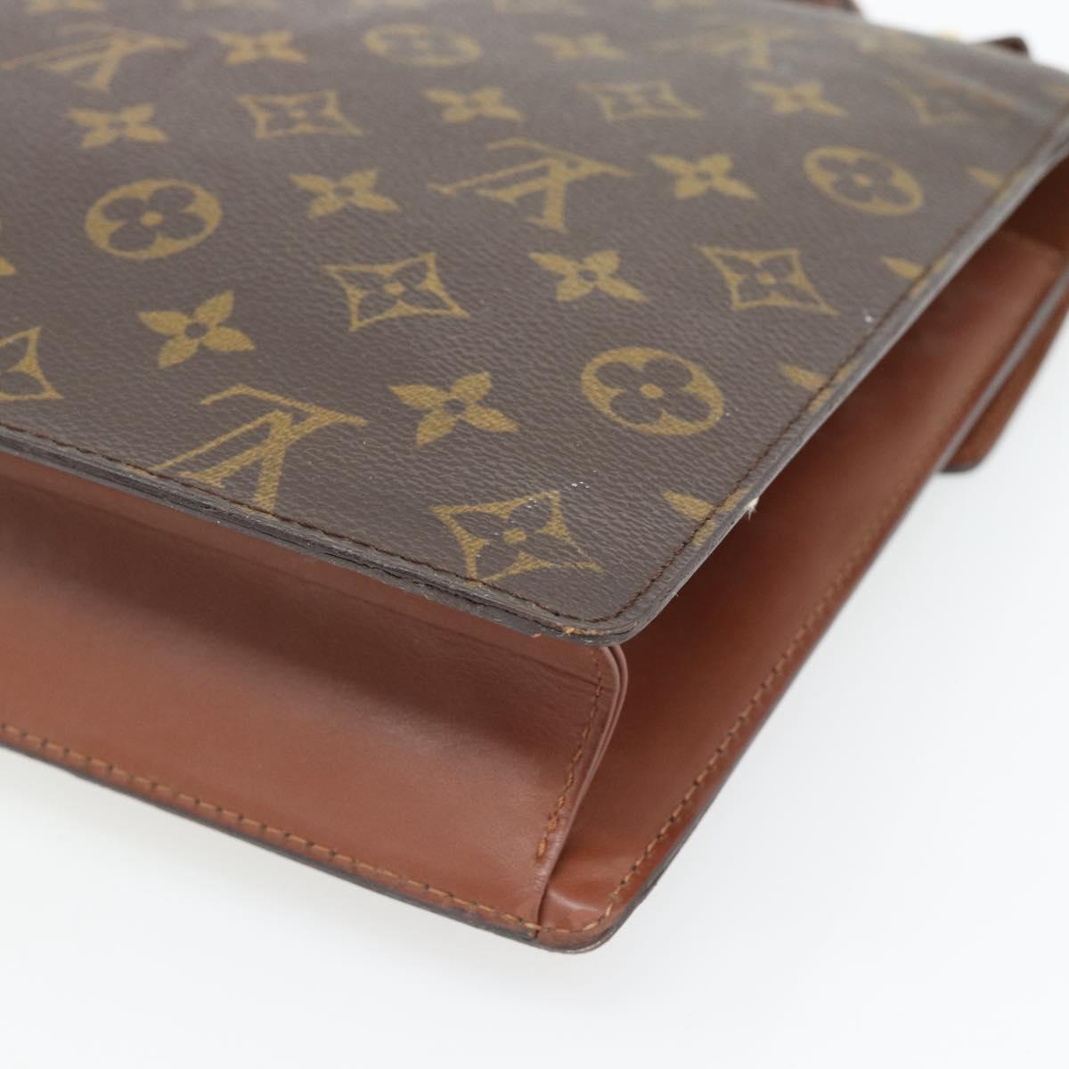 LOUIS VUITTON Monogram Monceau 28 Hand Bag M51185 LV Auth 181124