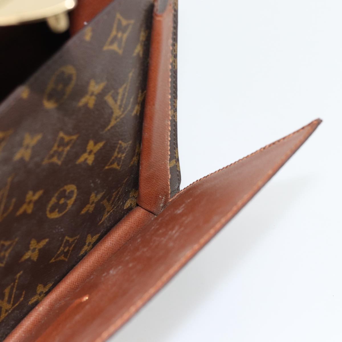 LOUIS VUITTON Monogram Monceau 28 Hand Bag M51185 LV Auth 181124