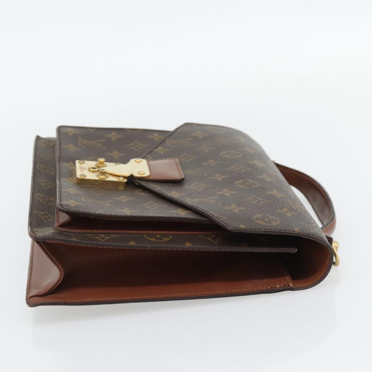 LOUIS VUITTON Monogram Monceau 28 Hand Bag M51185 LV Auth 181124