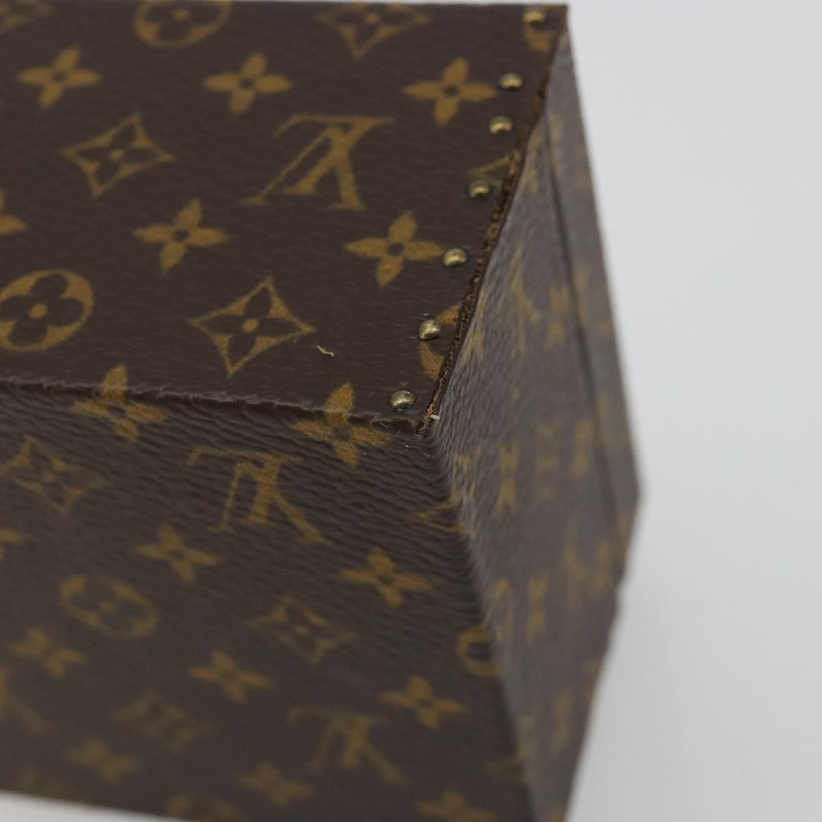 LOUIS VUITTON Monogram Eccrine Declaration Jewelry Box M21010 LV Auth 181141V