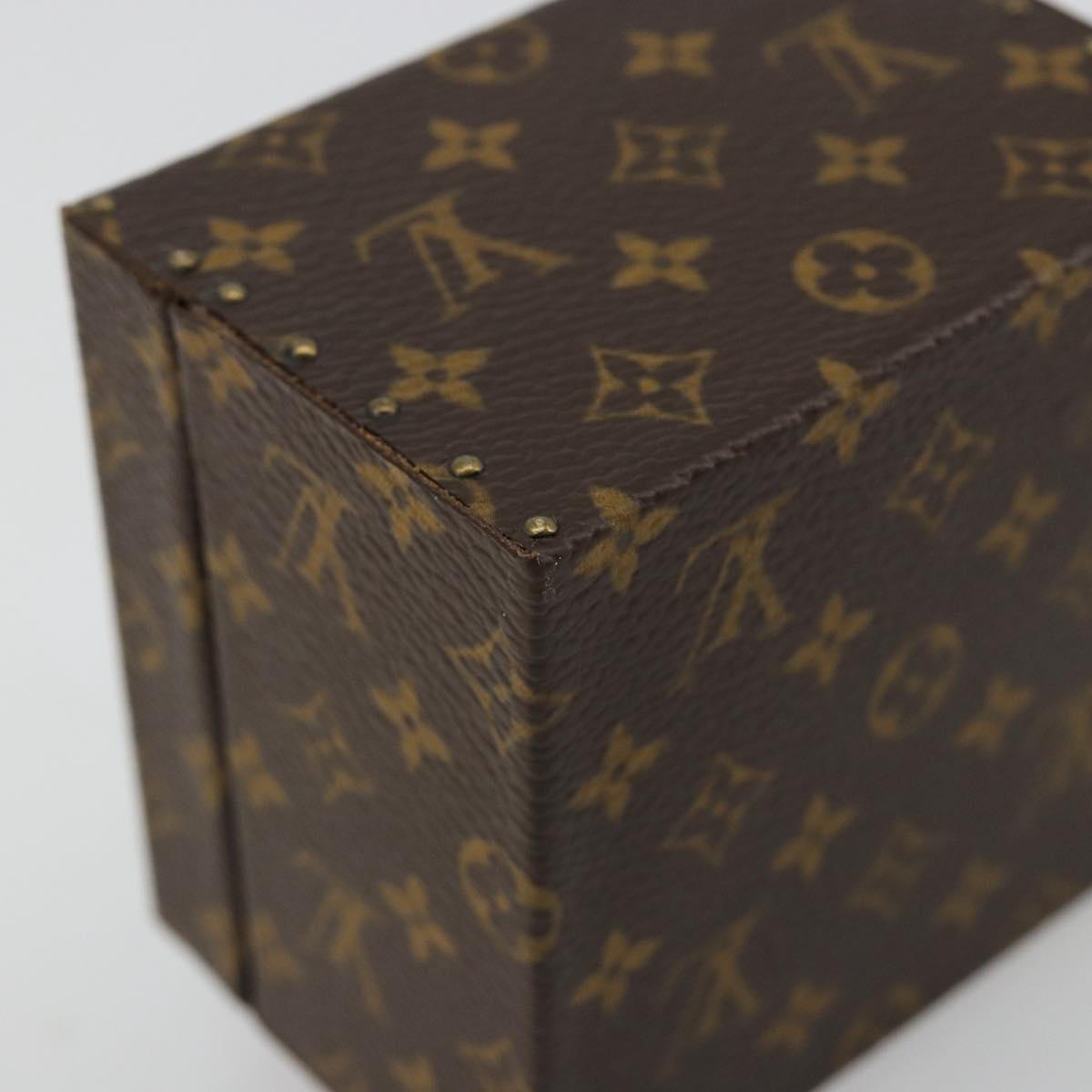 LOUIS VUITTON Monogram Eccrine Declaration Jewelry Box M21010 LV Auth 181141V