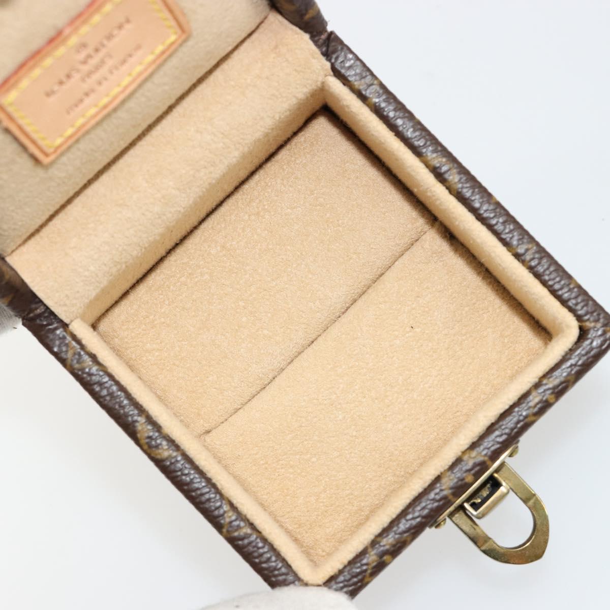 LOUIS VUITTON Monogram Eccrine Declaration Jewelry Box M21010 LV Auth 181141V