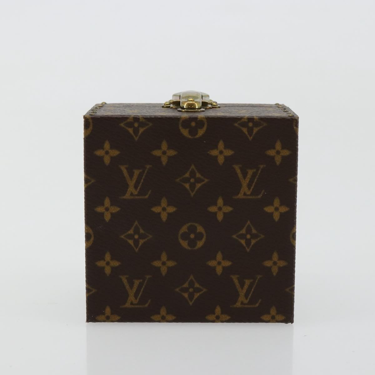 LOUIS VUITTON Monogram Eccrine Declaration Jewelry Box M21010 LV Auth 181141V