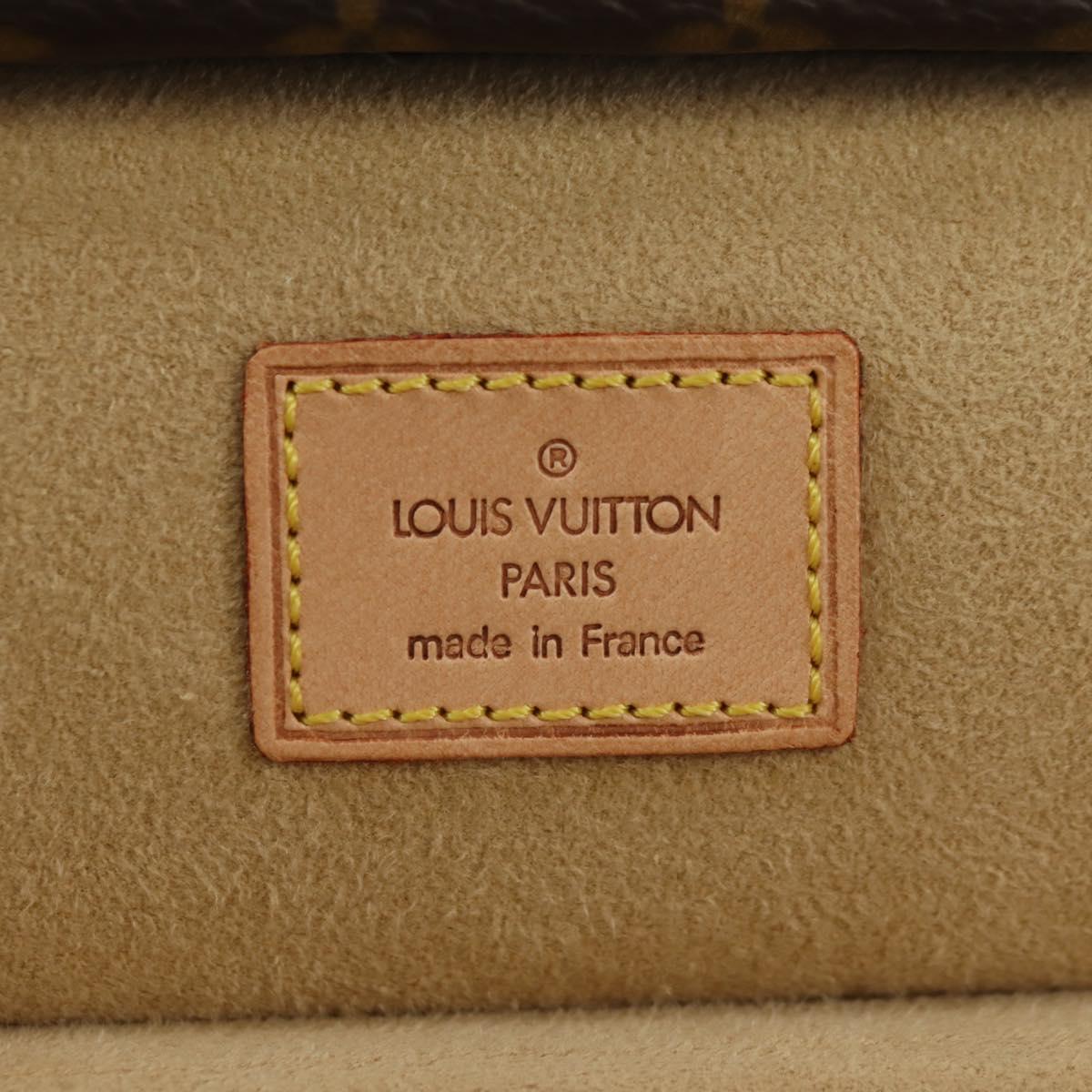 LOUIS VUITTON Monogram Jewelry case Jewelry Box LV Auth 181142SAV
