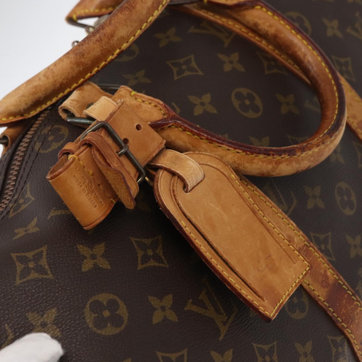 LOUIS VUITTON Monogram Keepall 45 Boston Bag M41428 LV Auth 181144