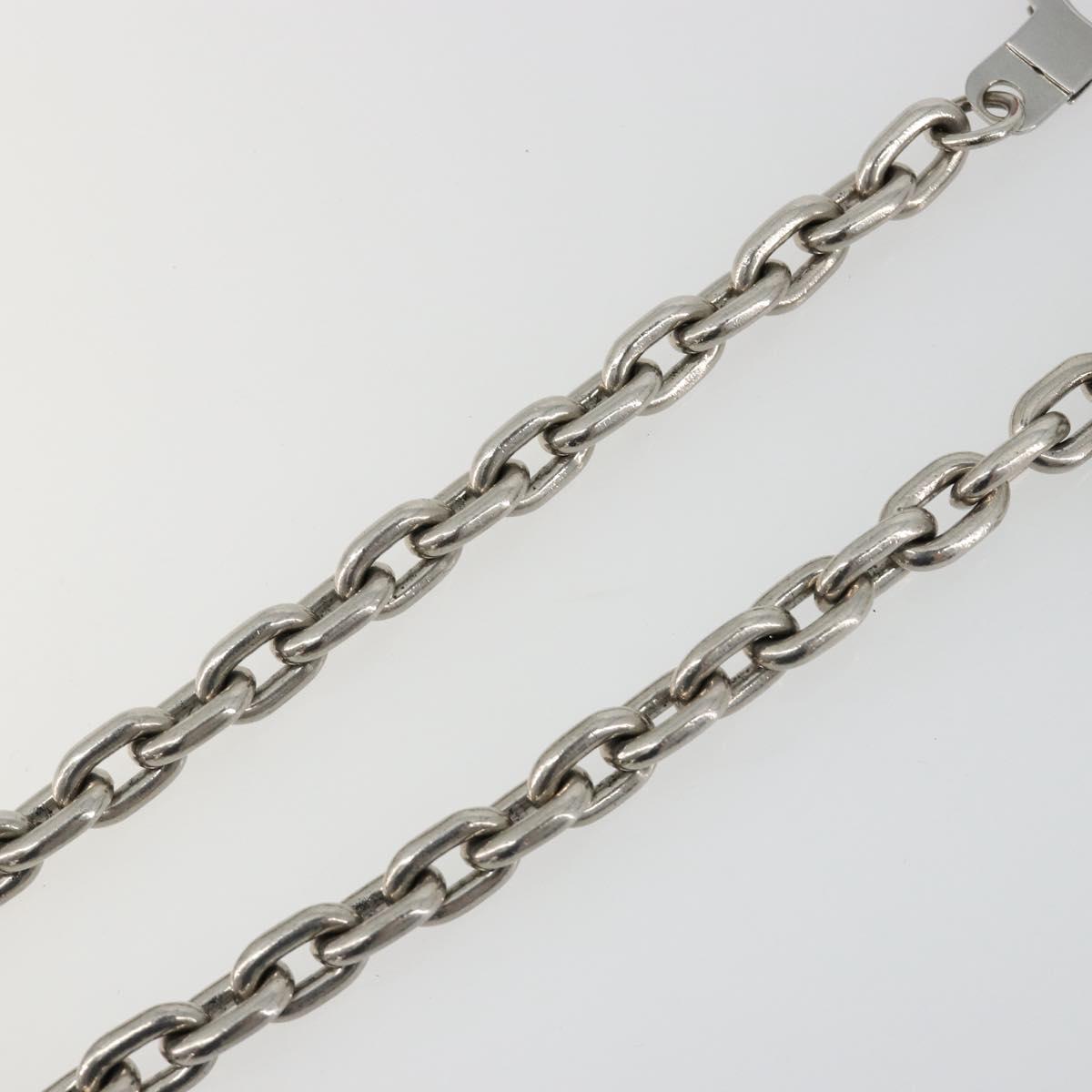LOUIS VUITTON Chainne Anneau Cles Key Holder metal Silver M65774 LV Auth 181147