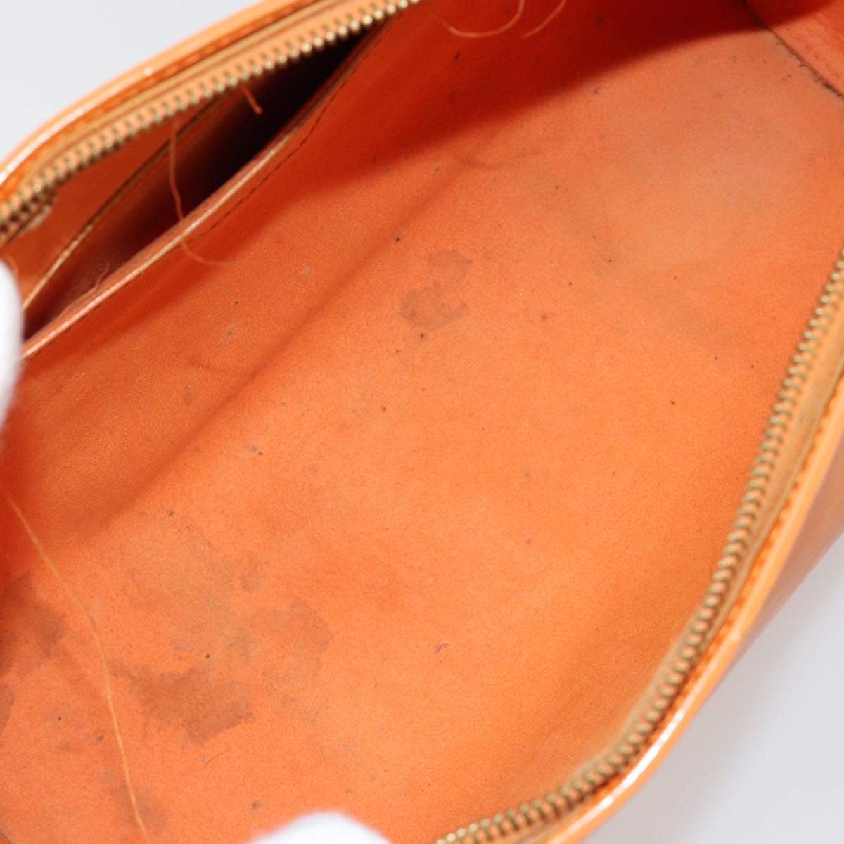 LOUIS VUITTON Epi Soufflot Hand Bag Orange Mandarin M5222H LV Auth 181149