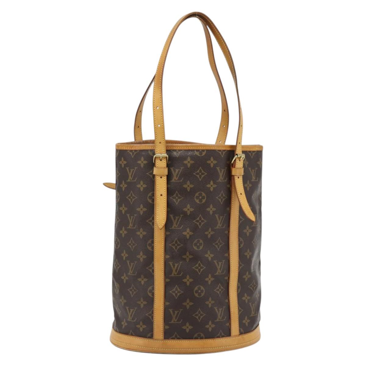 LOUIS VUITTON Monogram Bucket GM Shoulder Bag M42236 LV Auth 181152