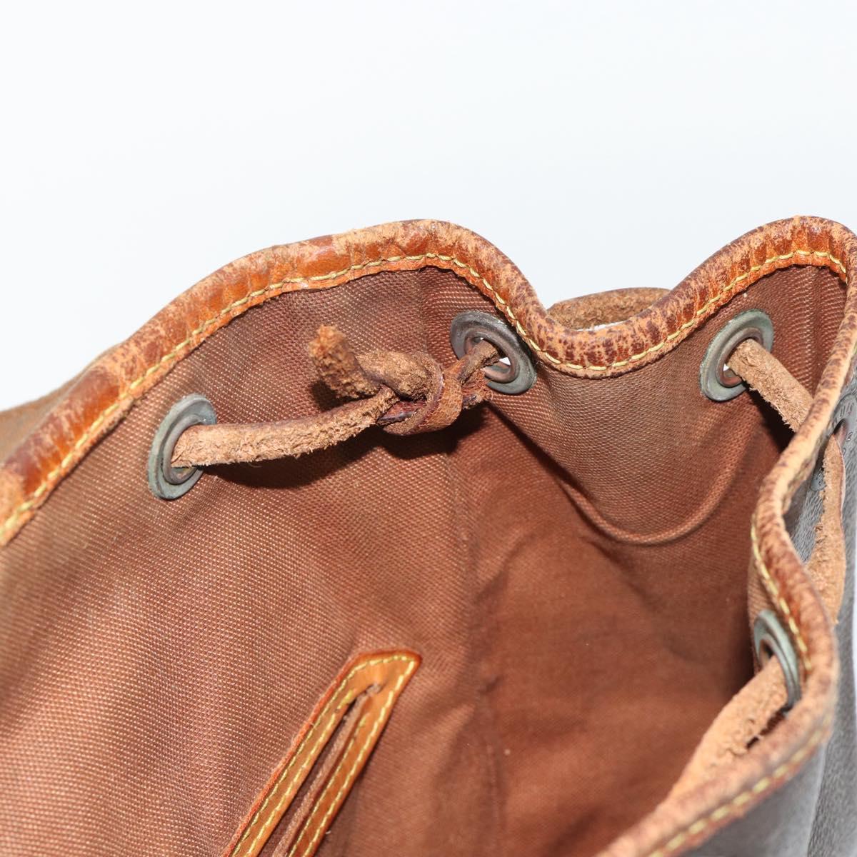 LOUIS VUITTON Monogram Montsouris MM Backpack M51136 LV Auth 181167