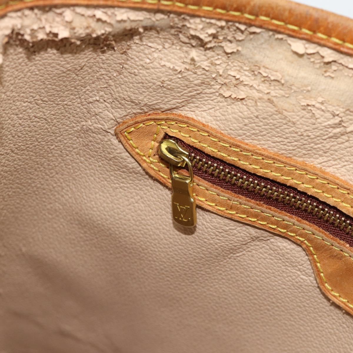 LOUIS VUITTON Monogram Bucket GM Shoulder Bag M42236 LV Auth 181169