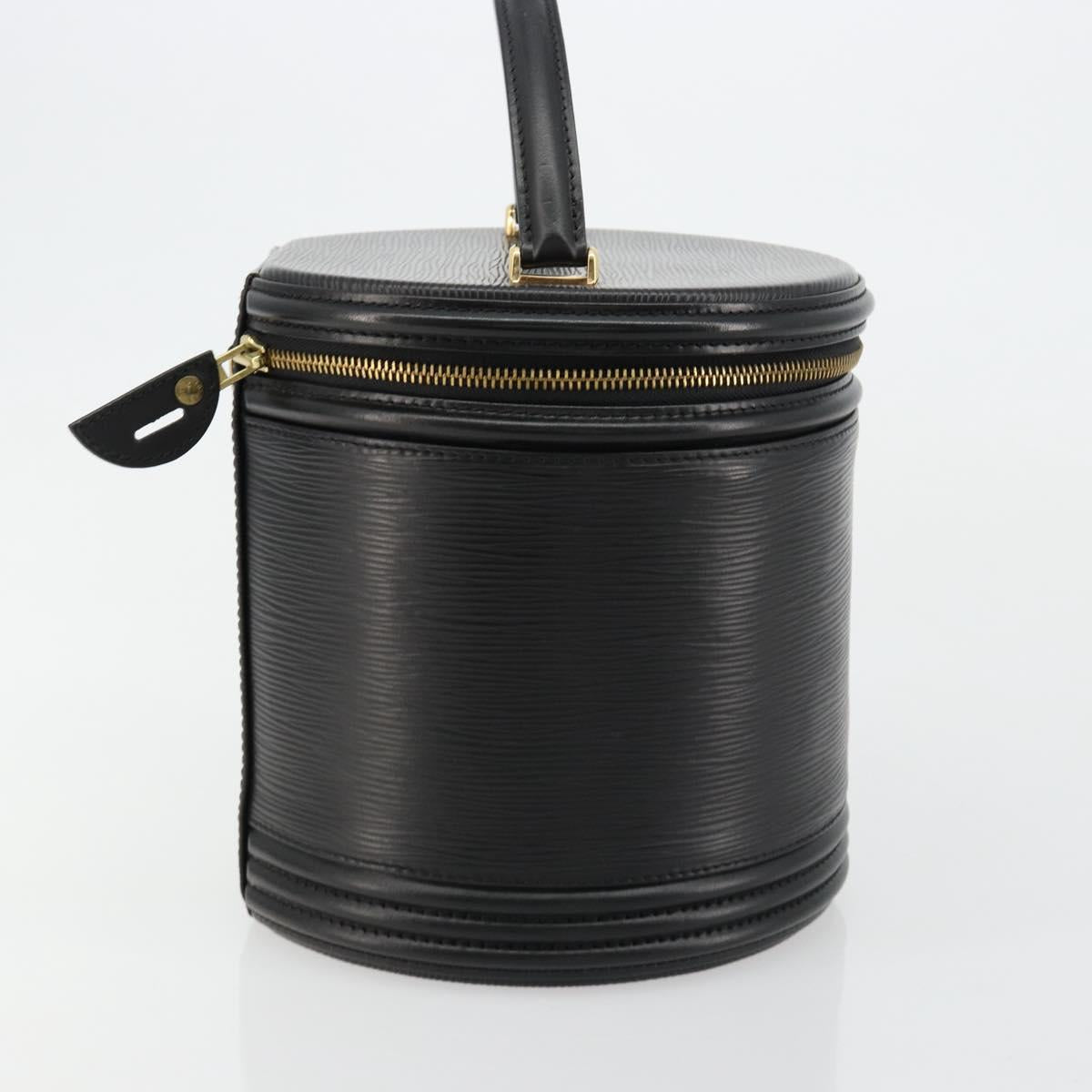 LOUIS VUITTON Epi Cannes Hand Bag Black M48032 LV Auth 181175