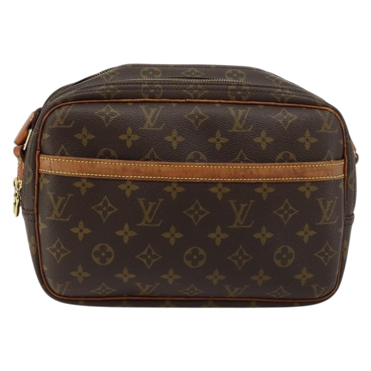LOUIS VUITTON Monogram Reporter PM Shoulder Bag M45254 LV Auth 181184