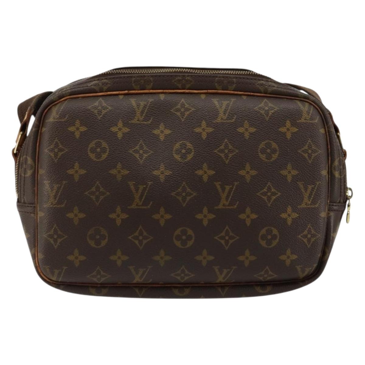 LOUIS VUITTON Monogram Reporter PM Shoulder Bag M45254 LV Auth 181184