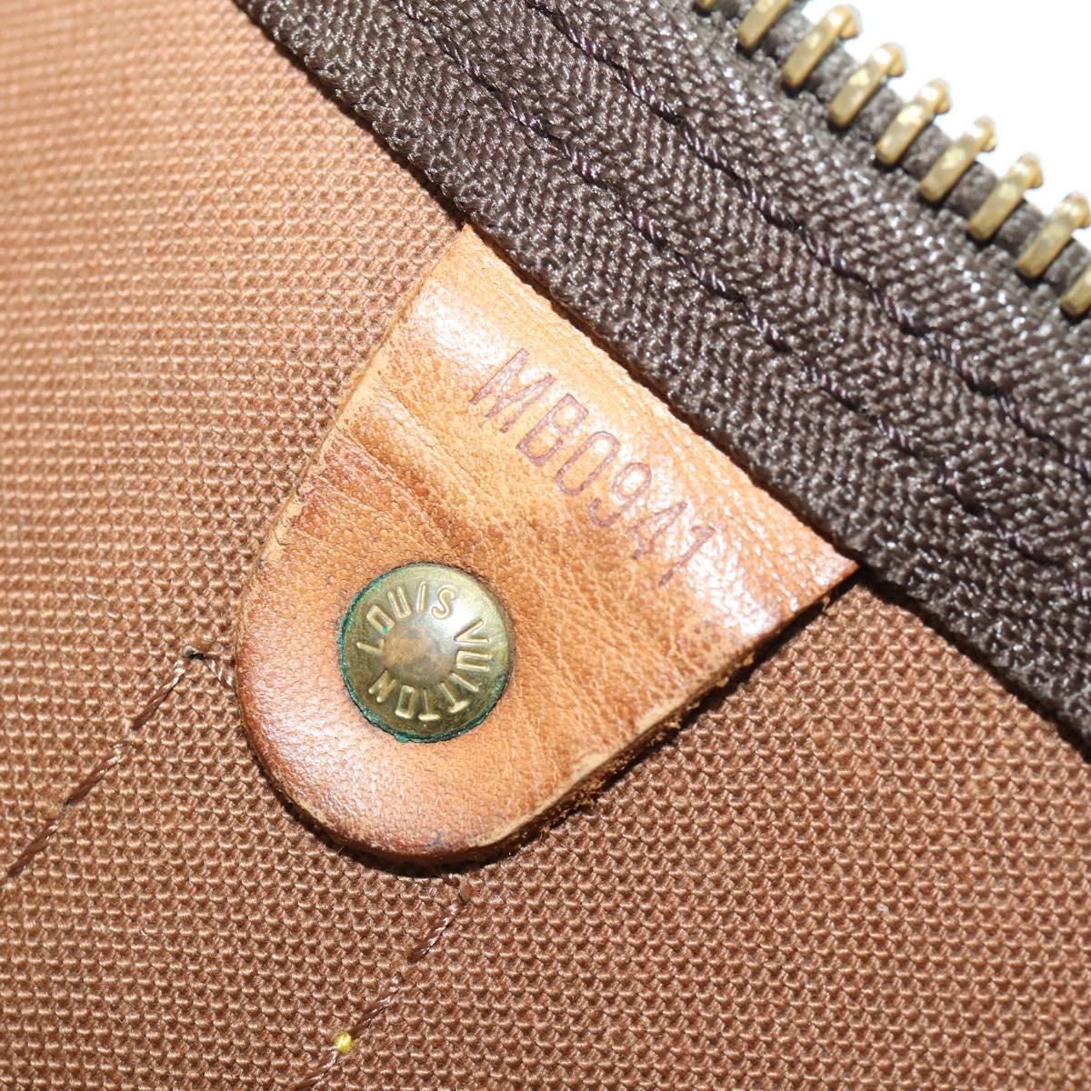 LOUIS VUITTON Monogram Keepall 50 Boston Bag M41426 LV Auth 181189