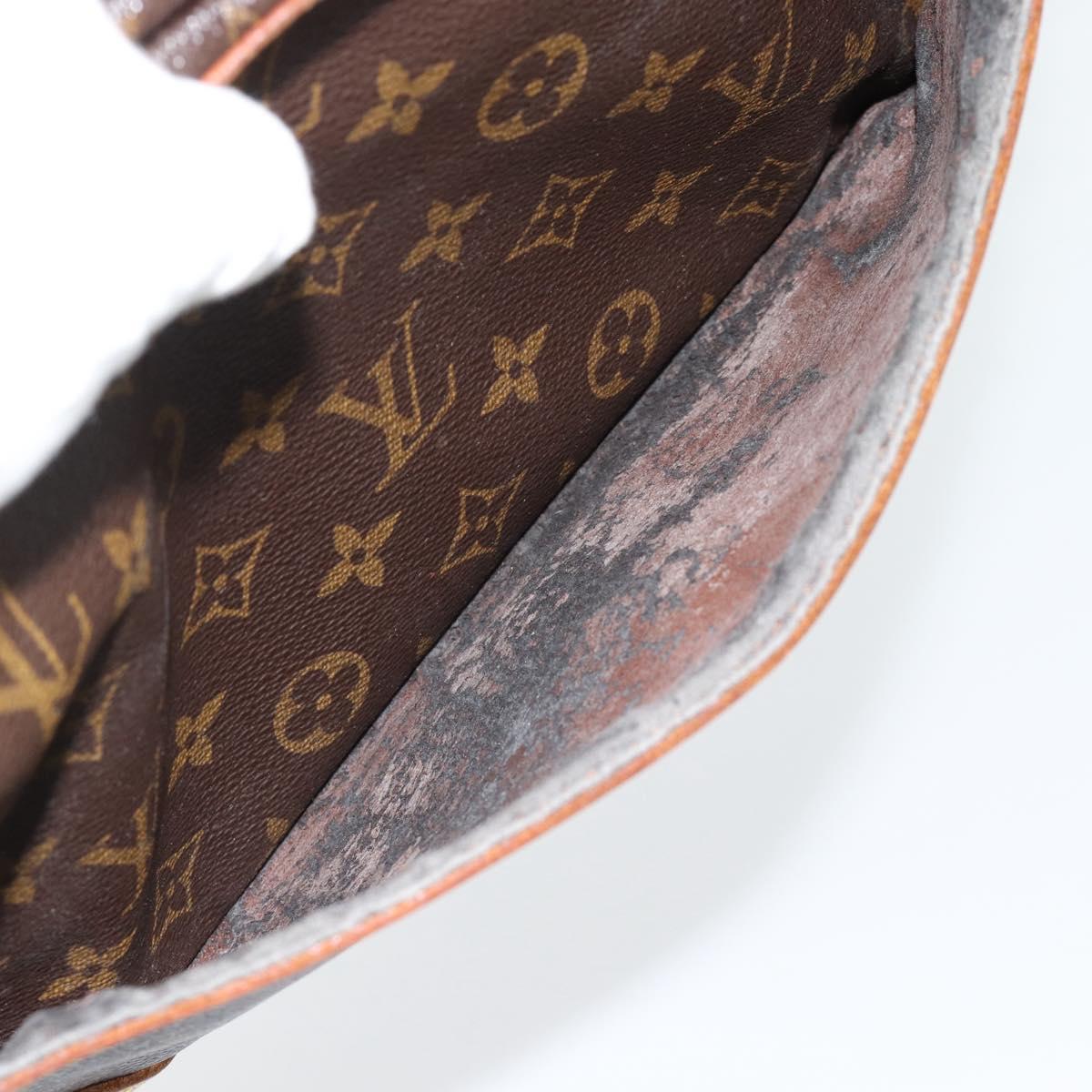 LOUIS VUITTON Monogram Compiegne 28 Clutch Bag M51845 LV Auth 181190