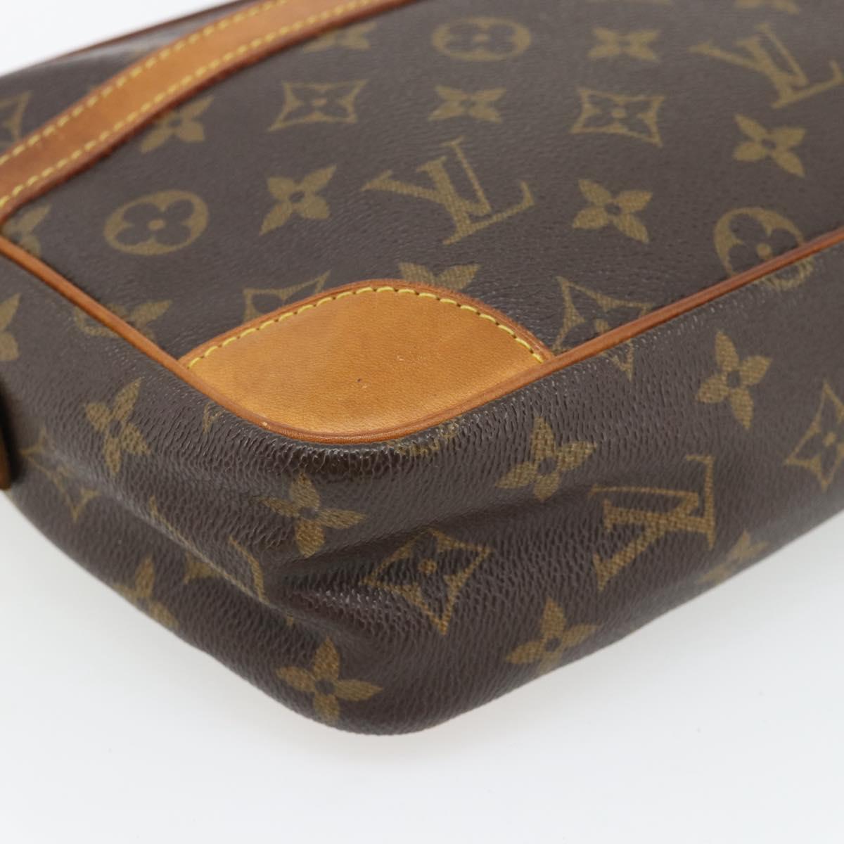 LOUIS VUITTON Monogram Compiegne 28 Clutch Bag M51845 LV Auth 181190