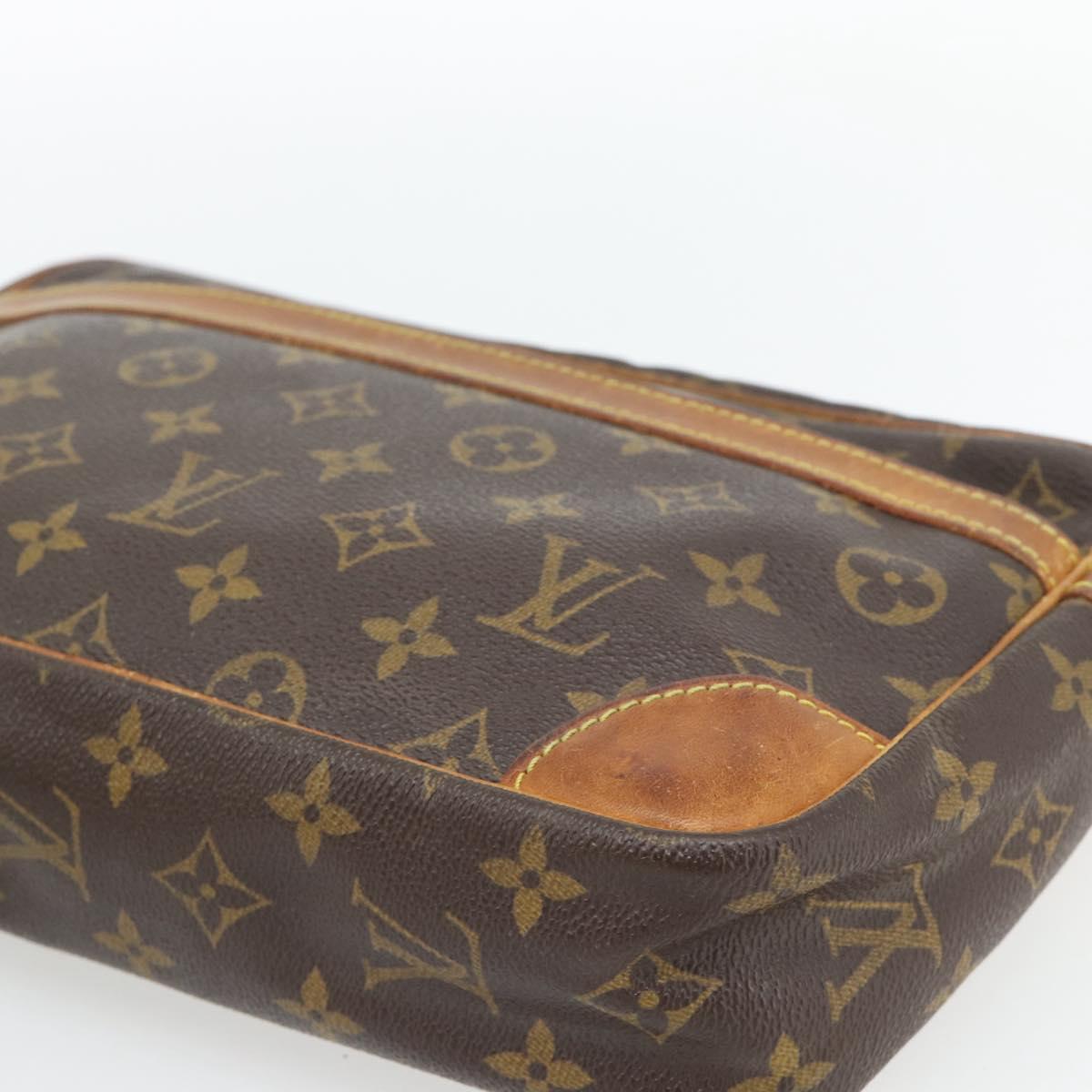 LOUIS VUITTON Monogram Clutch Bag 2 Set LV Auth 181191