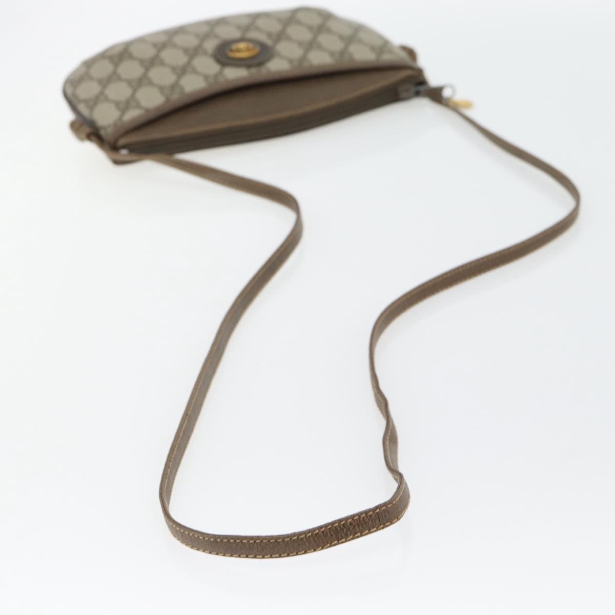 GUCCI GG Supreme Shoulder Bag PVC Beige Gold 904 02 020 Auth 181212