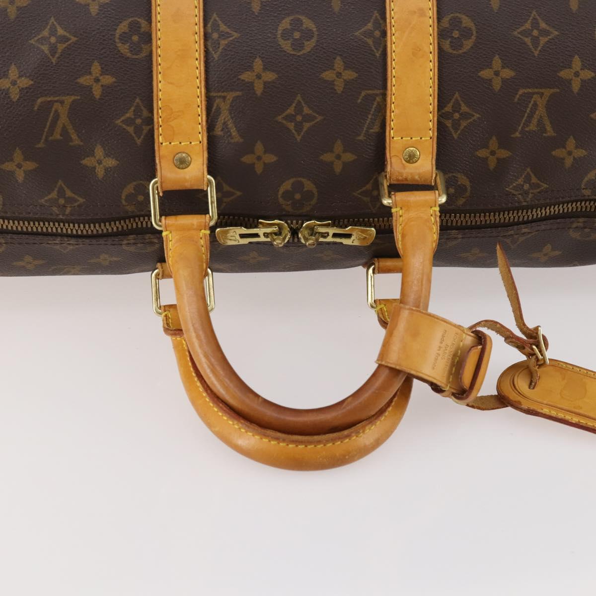 LOUIS VUITTON Monogram Keepall 45 Boston Bag M41428 LV Auth 181227