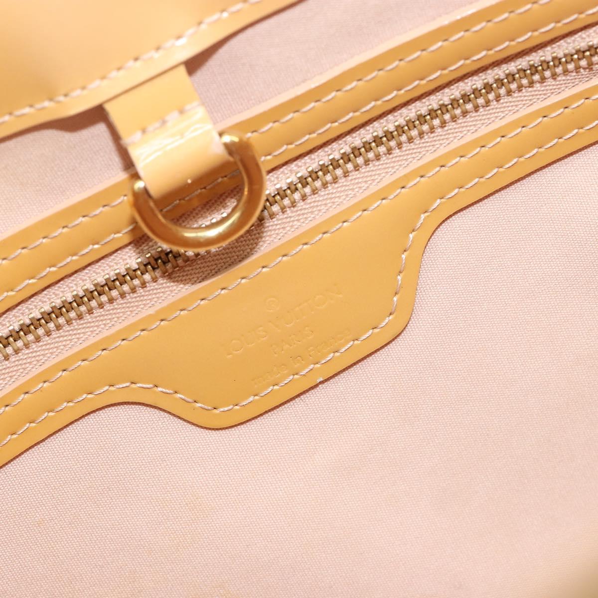 LOUIS VUITTON Vernis Wilshire PM Hand Bag Veil Amplession M91643 LV Auth 181230