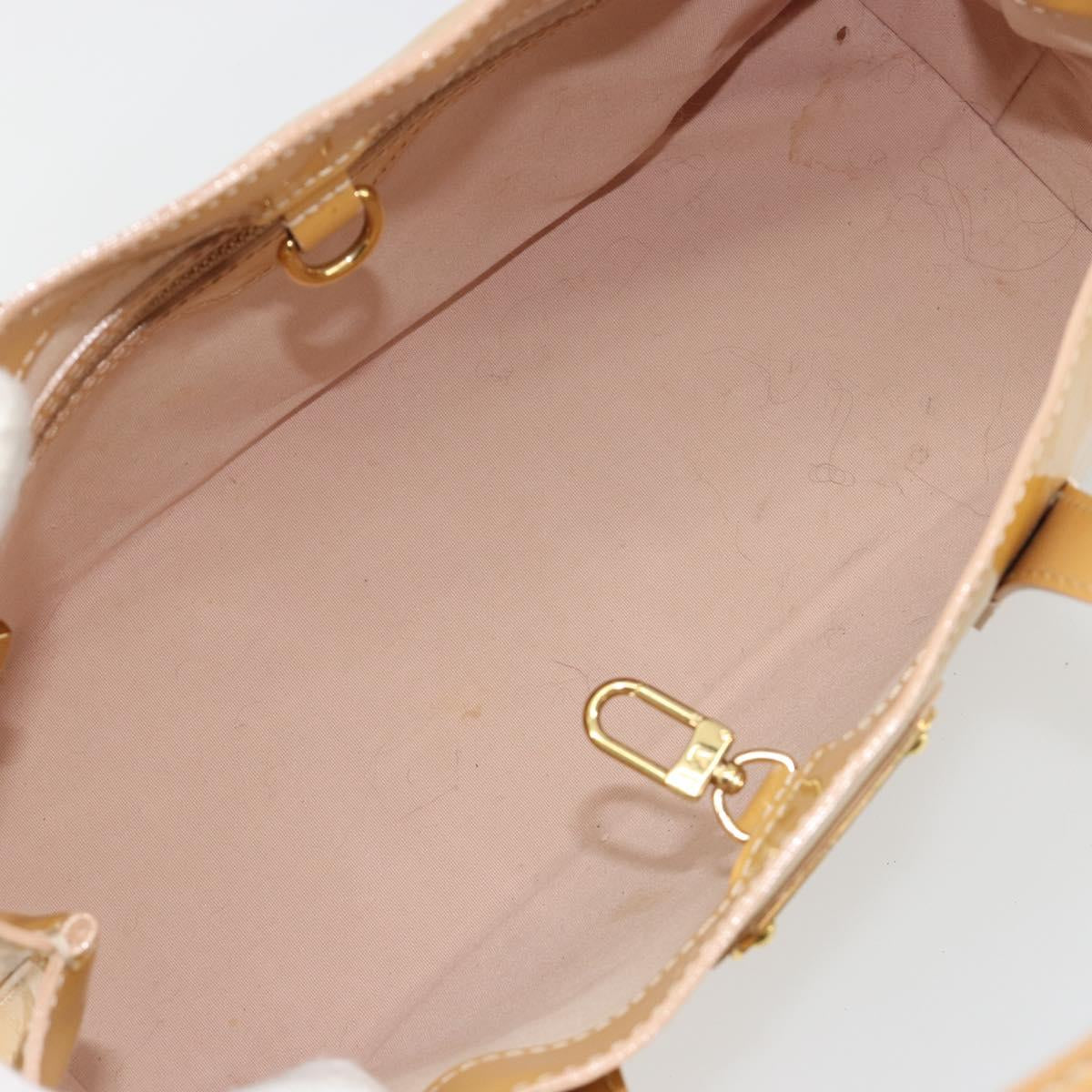 LOUIS VUITTON Vernis Wilshire PM Hand Bag Veil Amplession M91643 LV Auth 181230