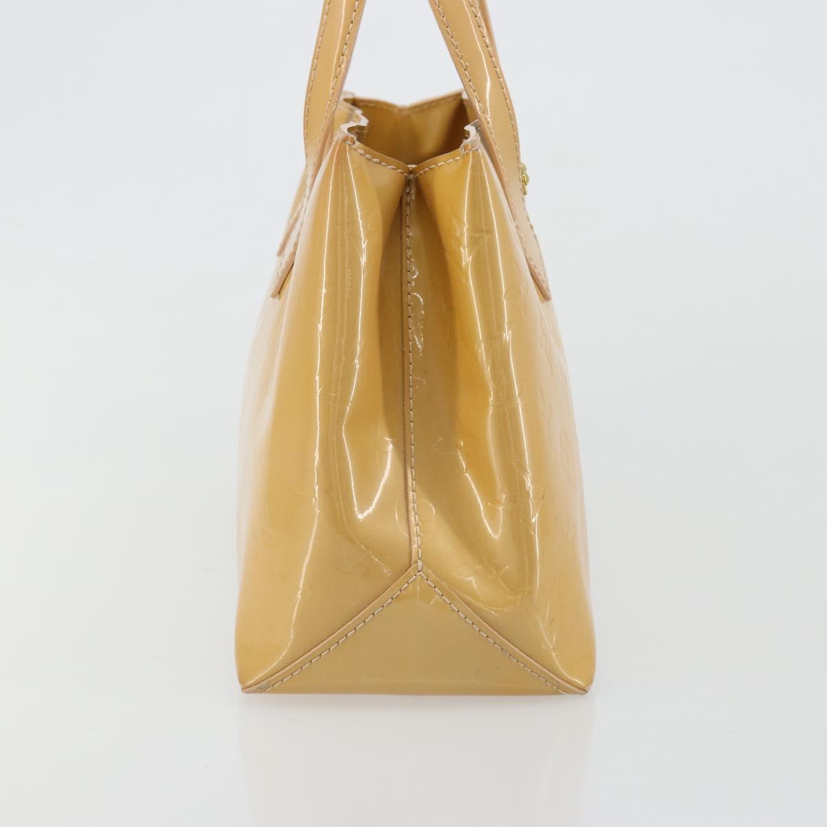 LOUIS VUITTON Vernis Wilshire PM Hand Bag Veil Amplession M91643 LV Auth 181230
