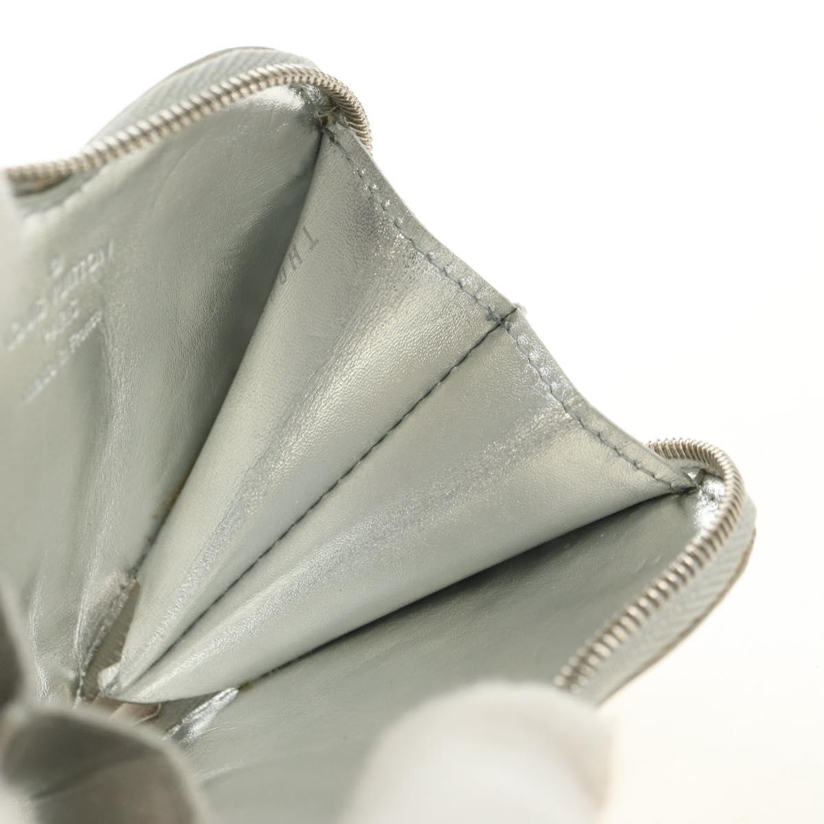LOUIS VUITTON Miroir Porte Monnaie Coeur Coin Purse Silver M93566 Auth 181238V