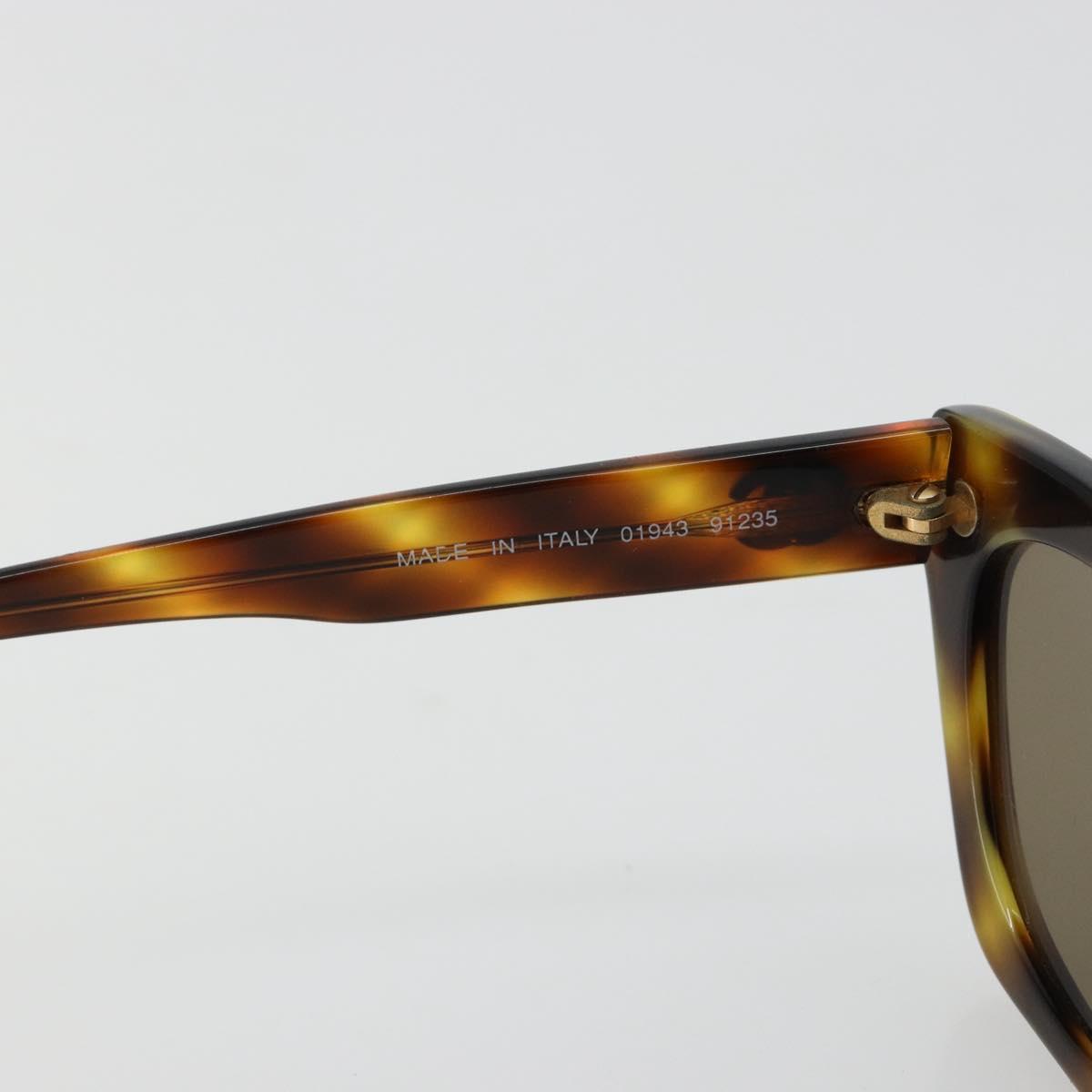 CHANEL Sunglasses plastic Brown CC Auth 181241