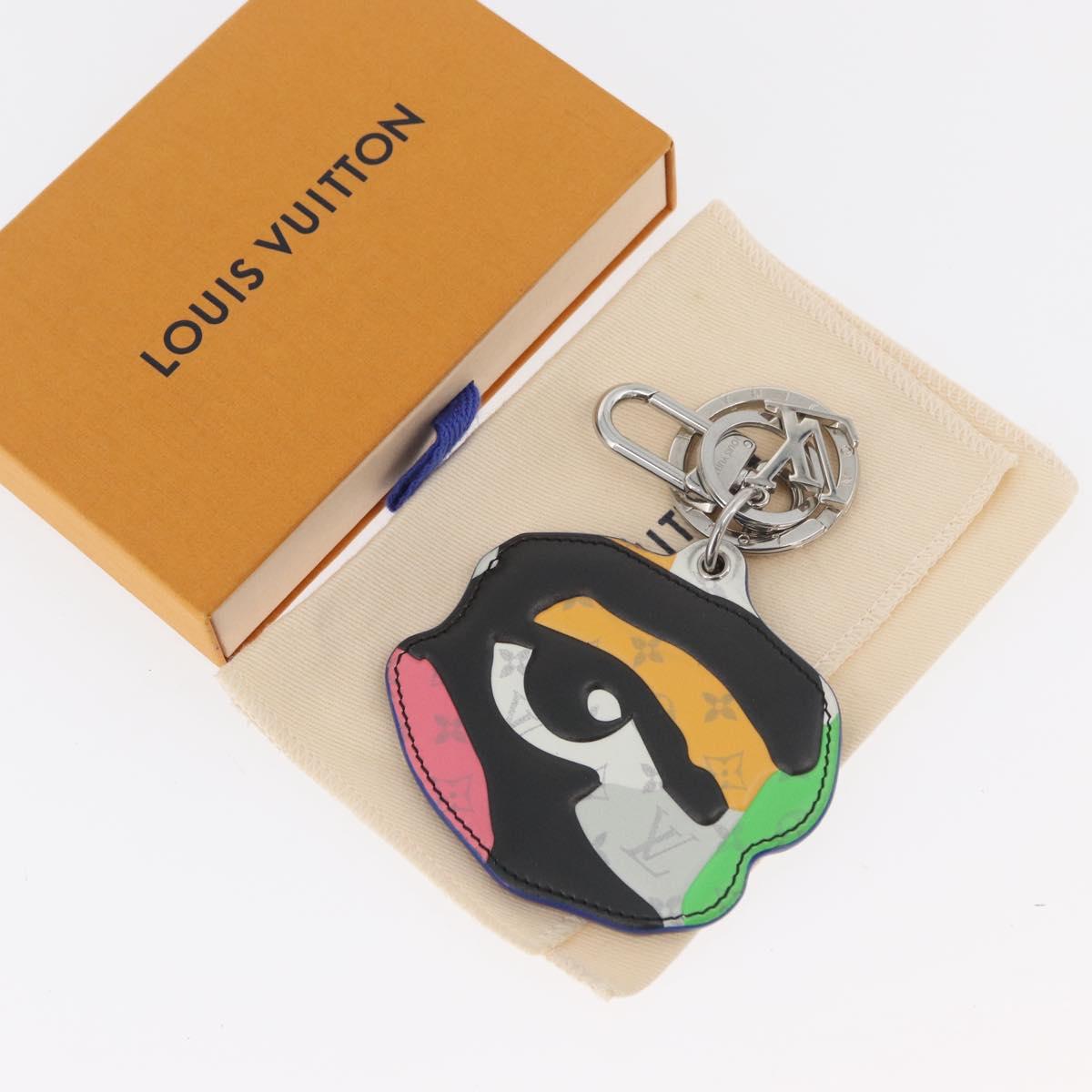 LOUIS VUITTON Monogram LV Portrait Charm M01402 LV Auth 181295M