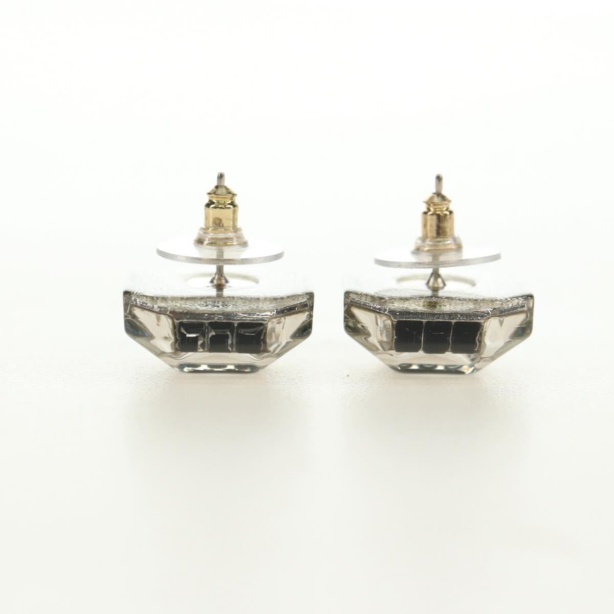 CHANEL COCO Mark Pierce metal Clear CC Auth 181297M