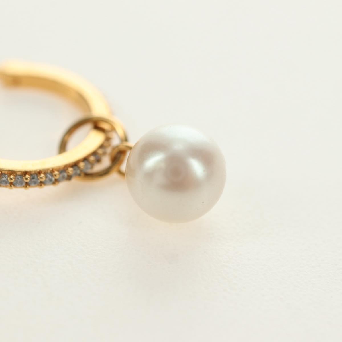 Miu Miu Pierce metal Gold Tone Auth 181299M