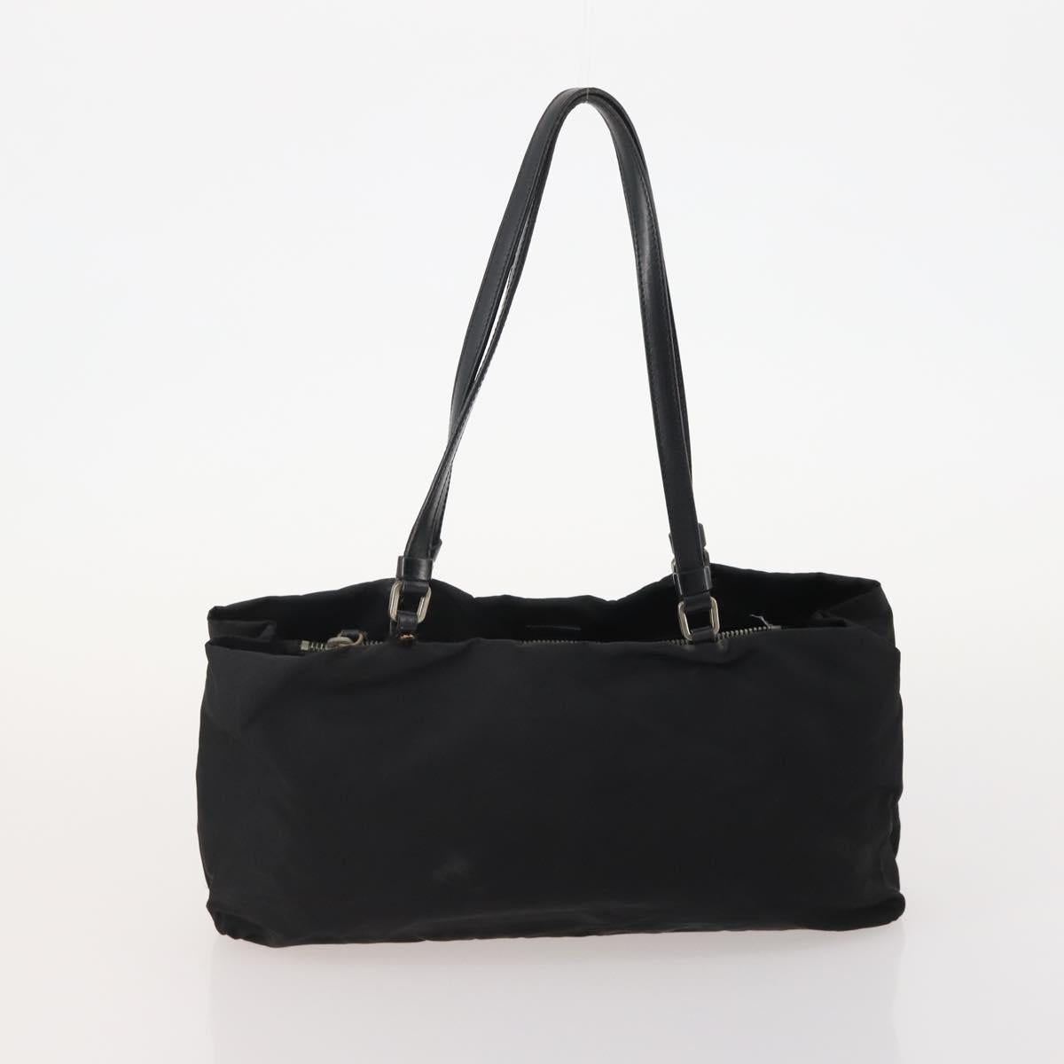 PRADA Shoulder Bag Nylon 2 Set Black Auth 181336