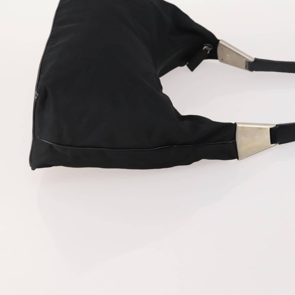 PRADA Shoulder Bag Nylon 2 Set Black Auth 181336
